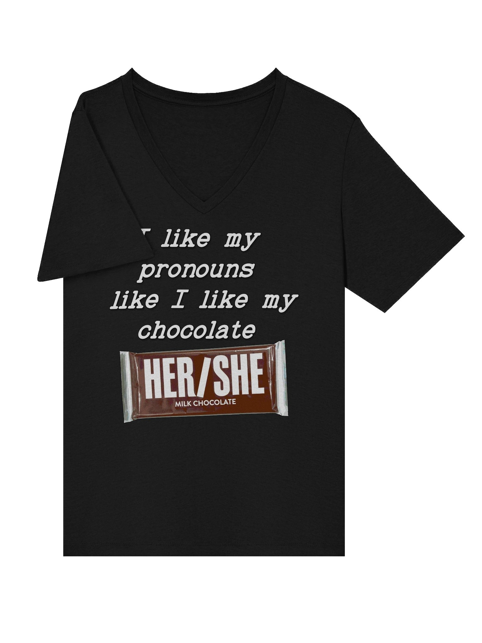 Her/She V Neck product image (93)