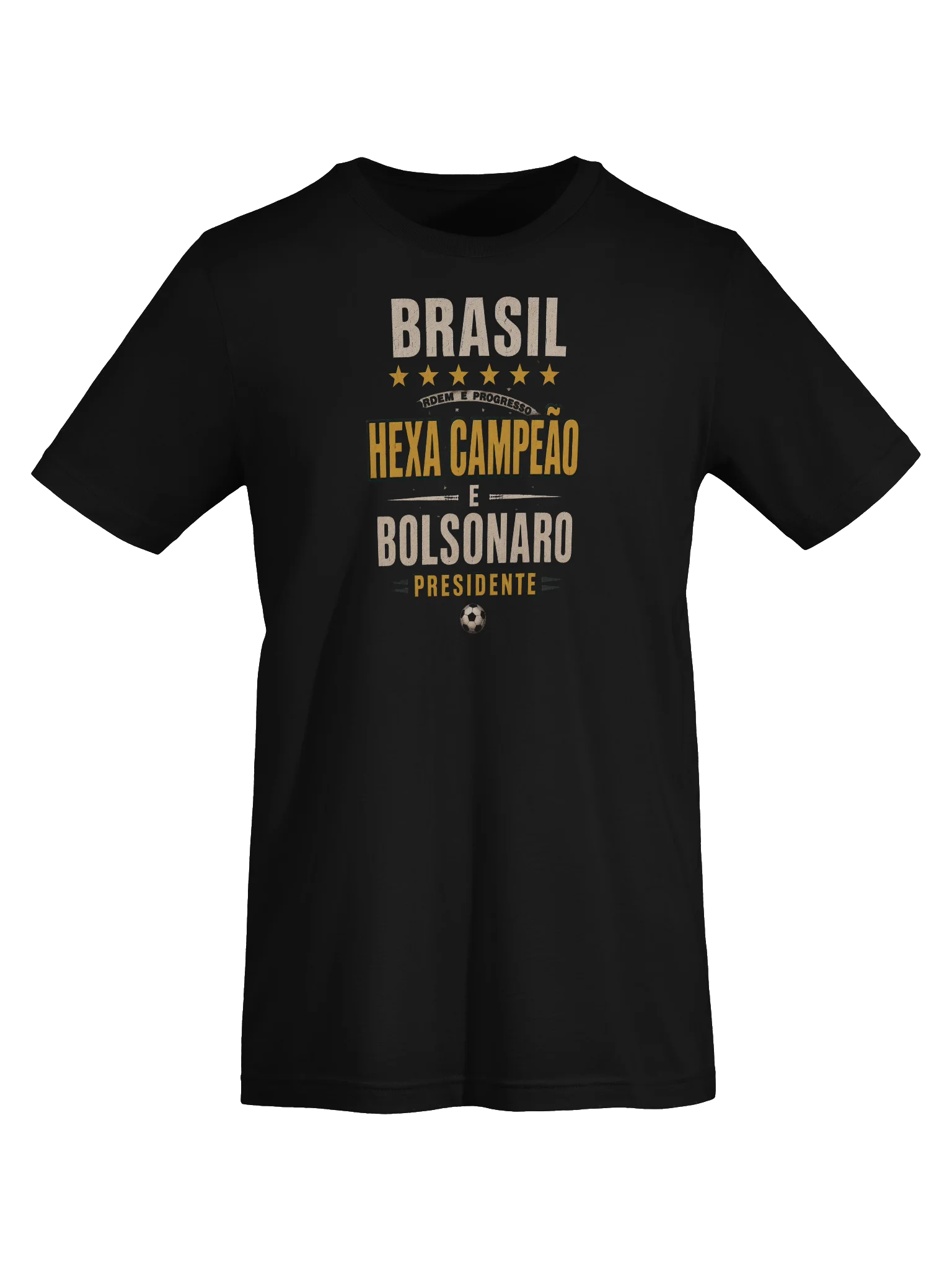 Brasil Hexacampeão & Bolsonaro Presidente Tee product image (5)