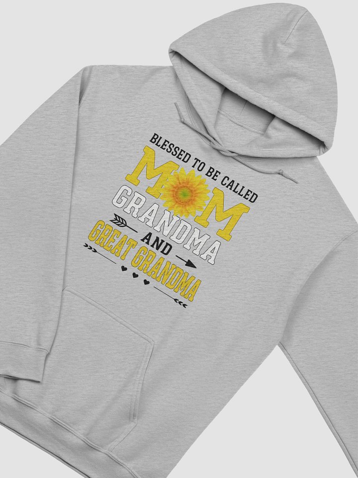 Mom Grandma Great Grandma – Sunflower Legacy Hoodie for Women product image (2)