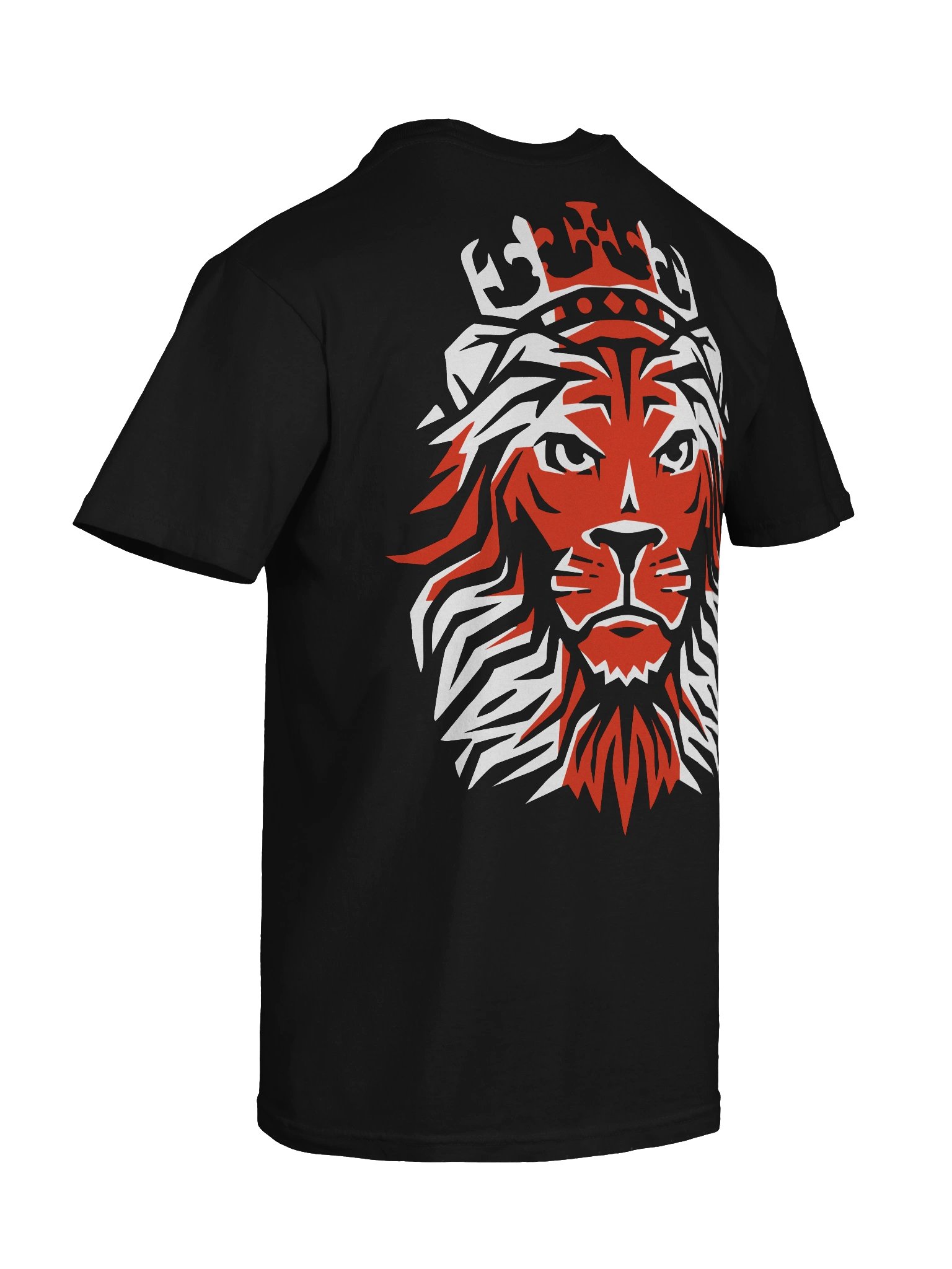 Lion King England T-Shirt | St George's Cross Heraldry Graphic Tee product image (8)