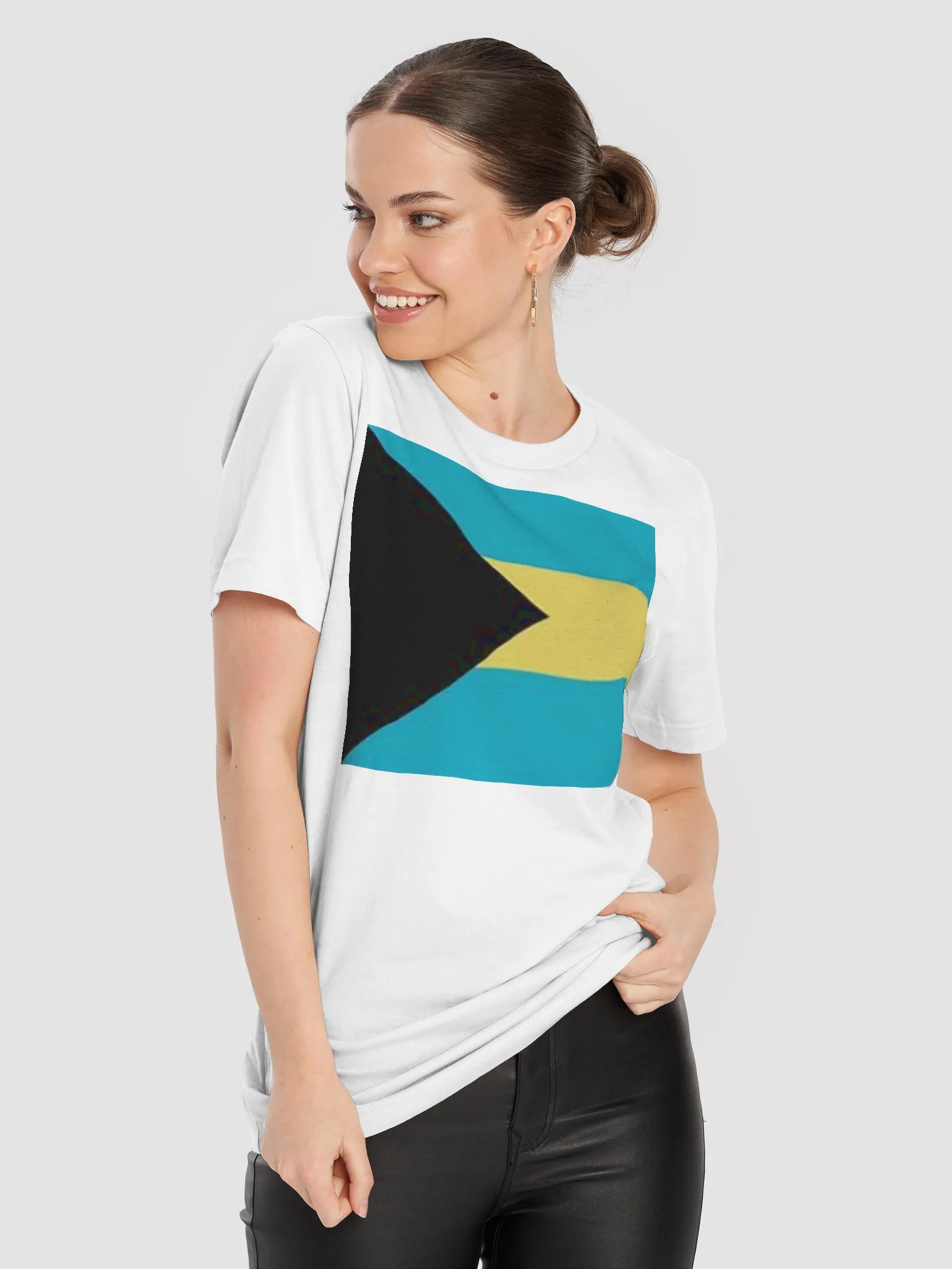 Exclusive Bahamas Flag Unisex T-Shirt - Supersoft Fabric product image (9)