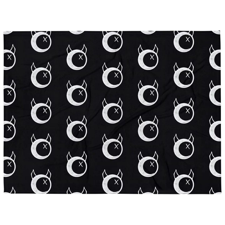 The Chronicles Of Misery Mortis "Greymoon" Throw Blanket product image (1)