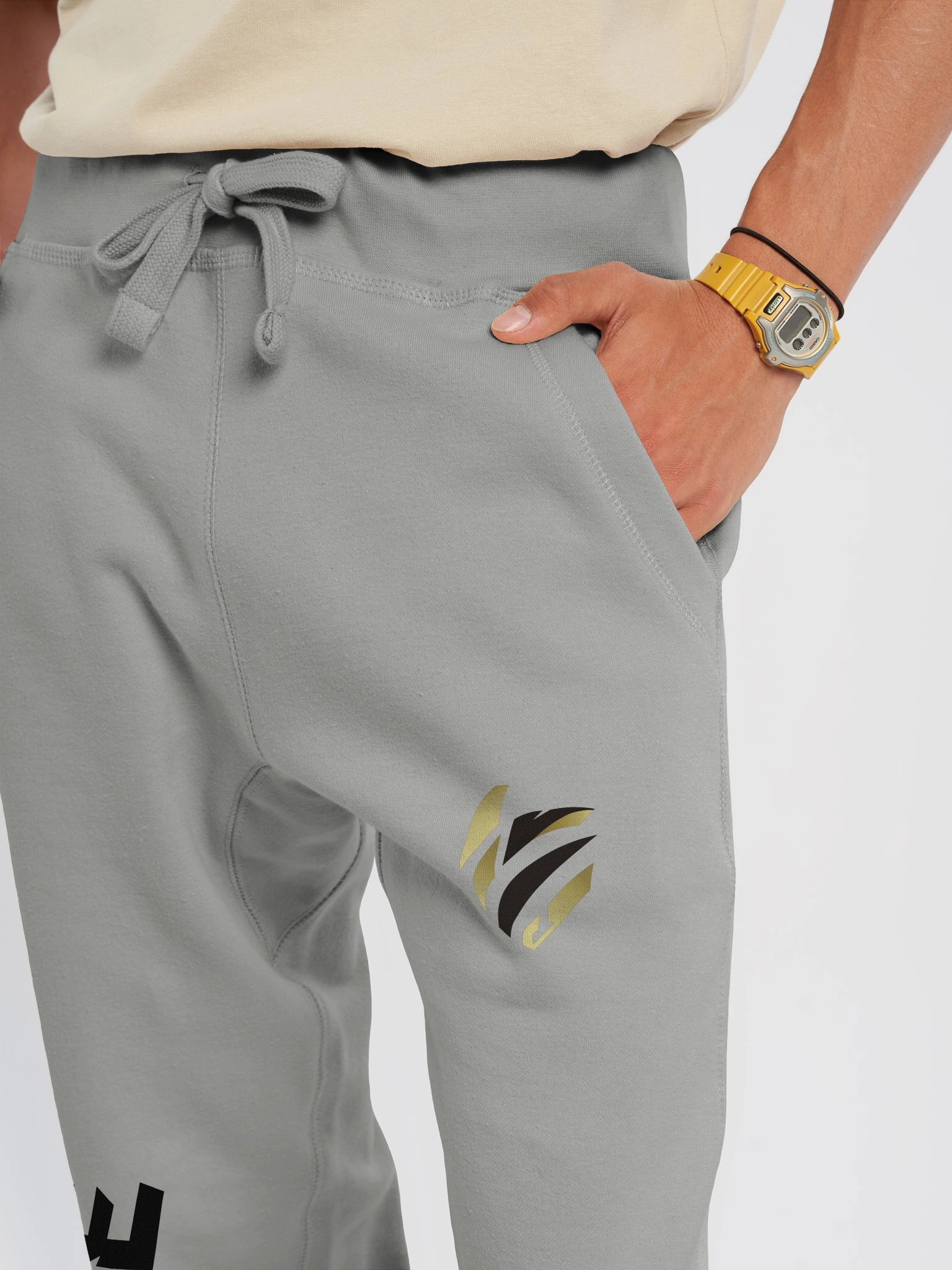 LUXE Core Signature Fleece Joggers — Light product image (4)