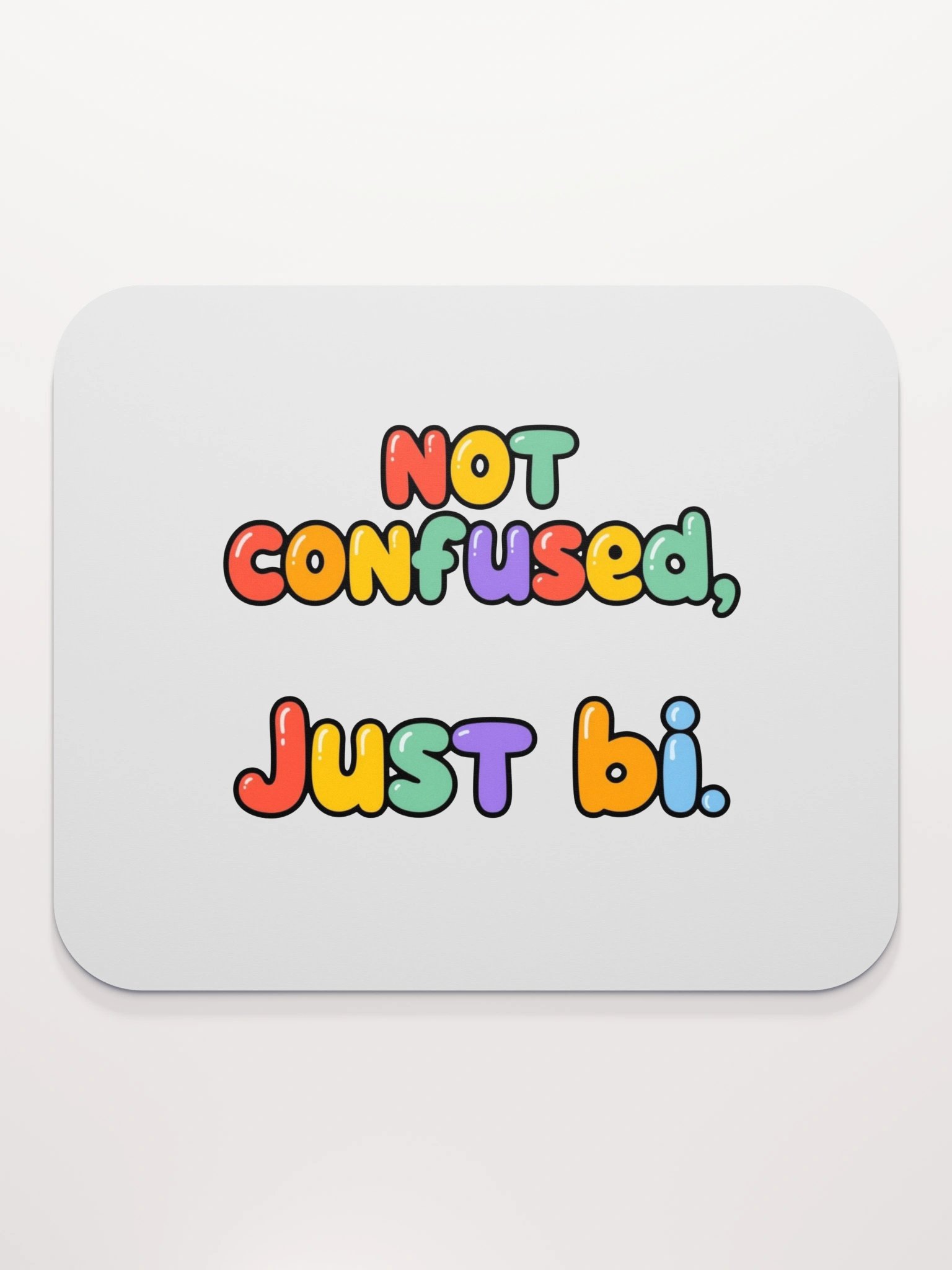 Not Confused Just BI Mouse Pad product image (2)