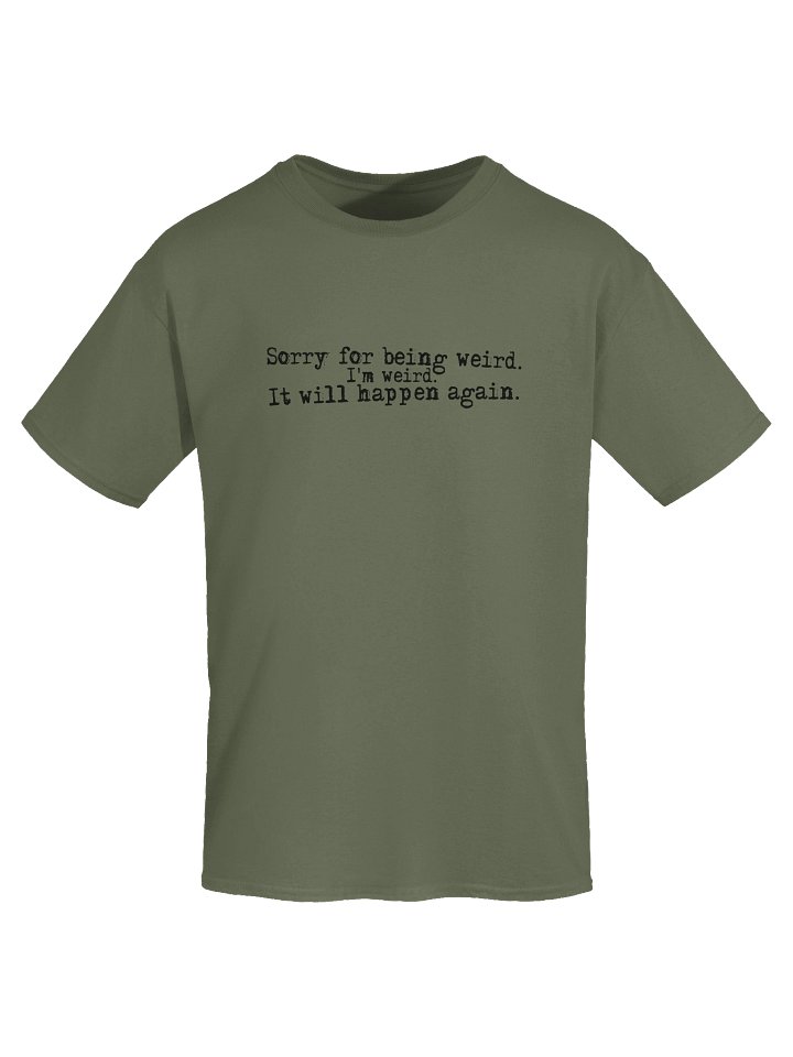 T-SHIRT - WEIRD product image (1)
