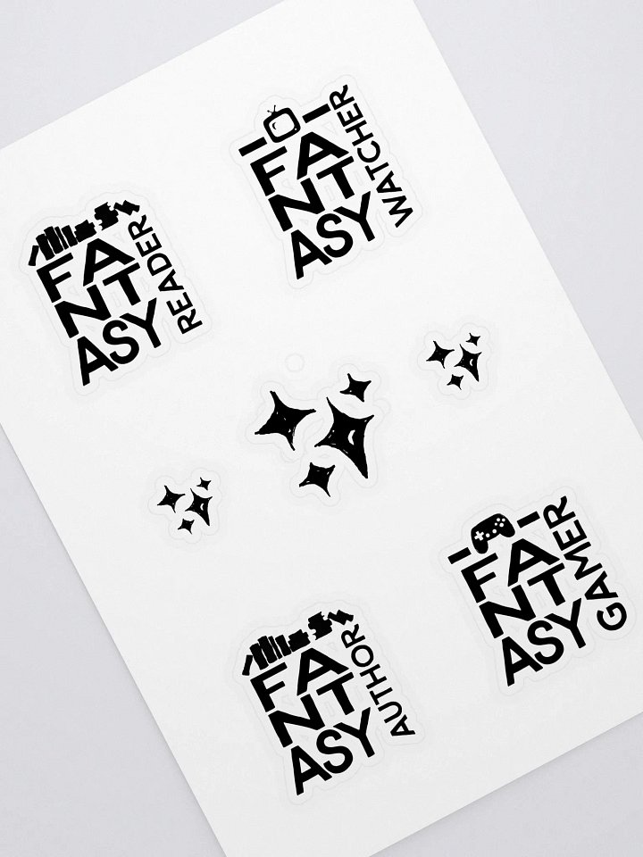 Fantasy Lover Sticker Sheet product image (1)