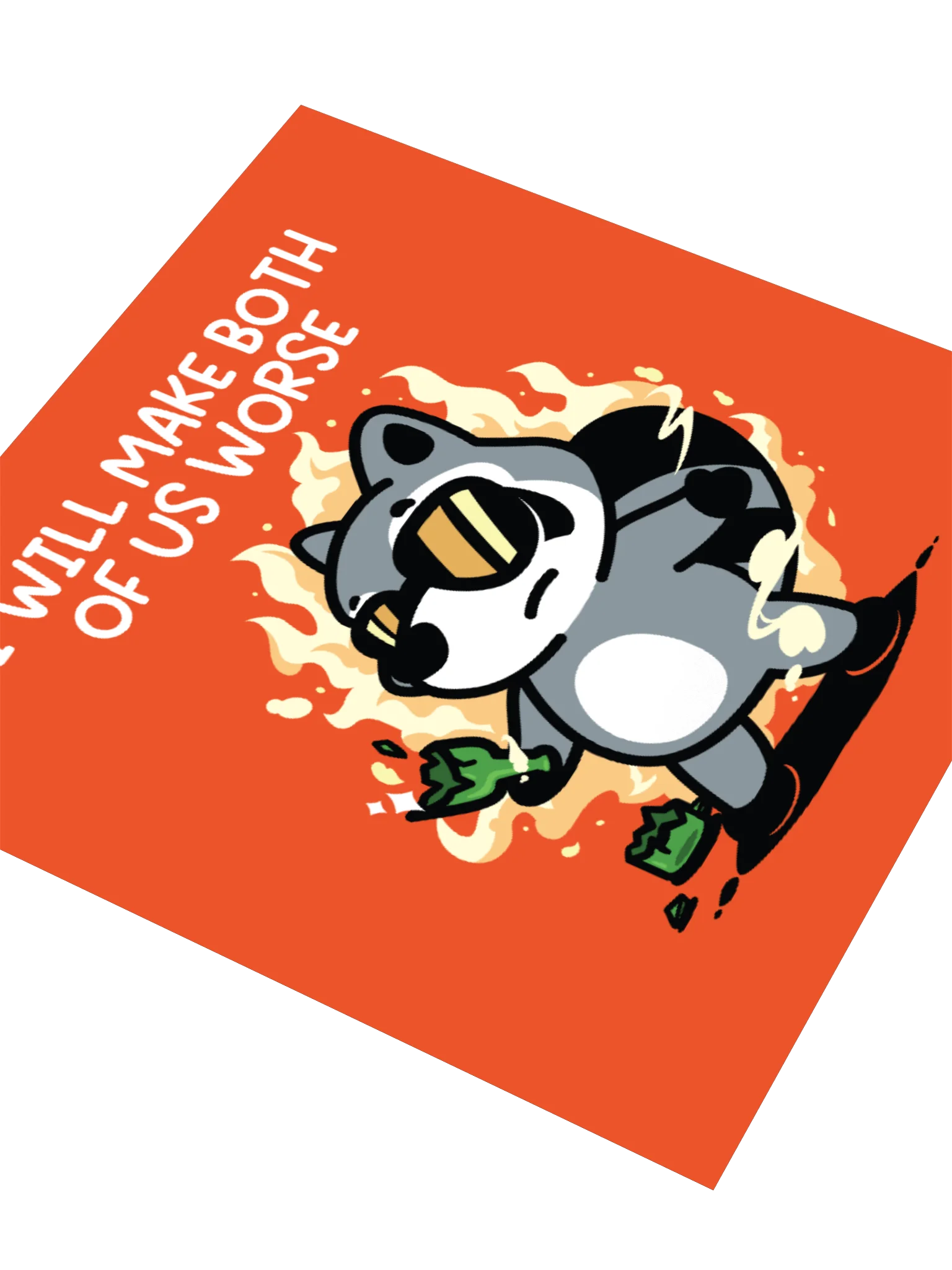 I Will Make Both of Us Worse Sticker product image (7)