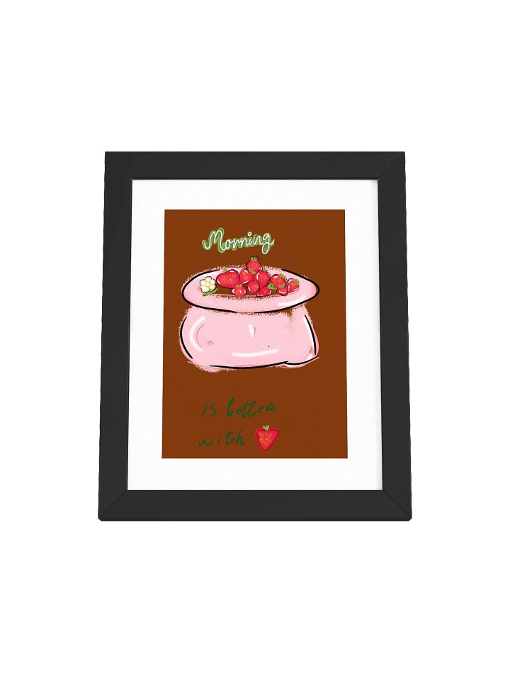 Cozy Hearth Morning Framed Art Print product image (2)