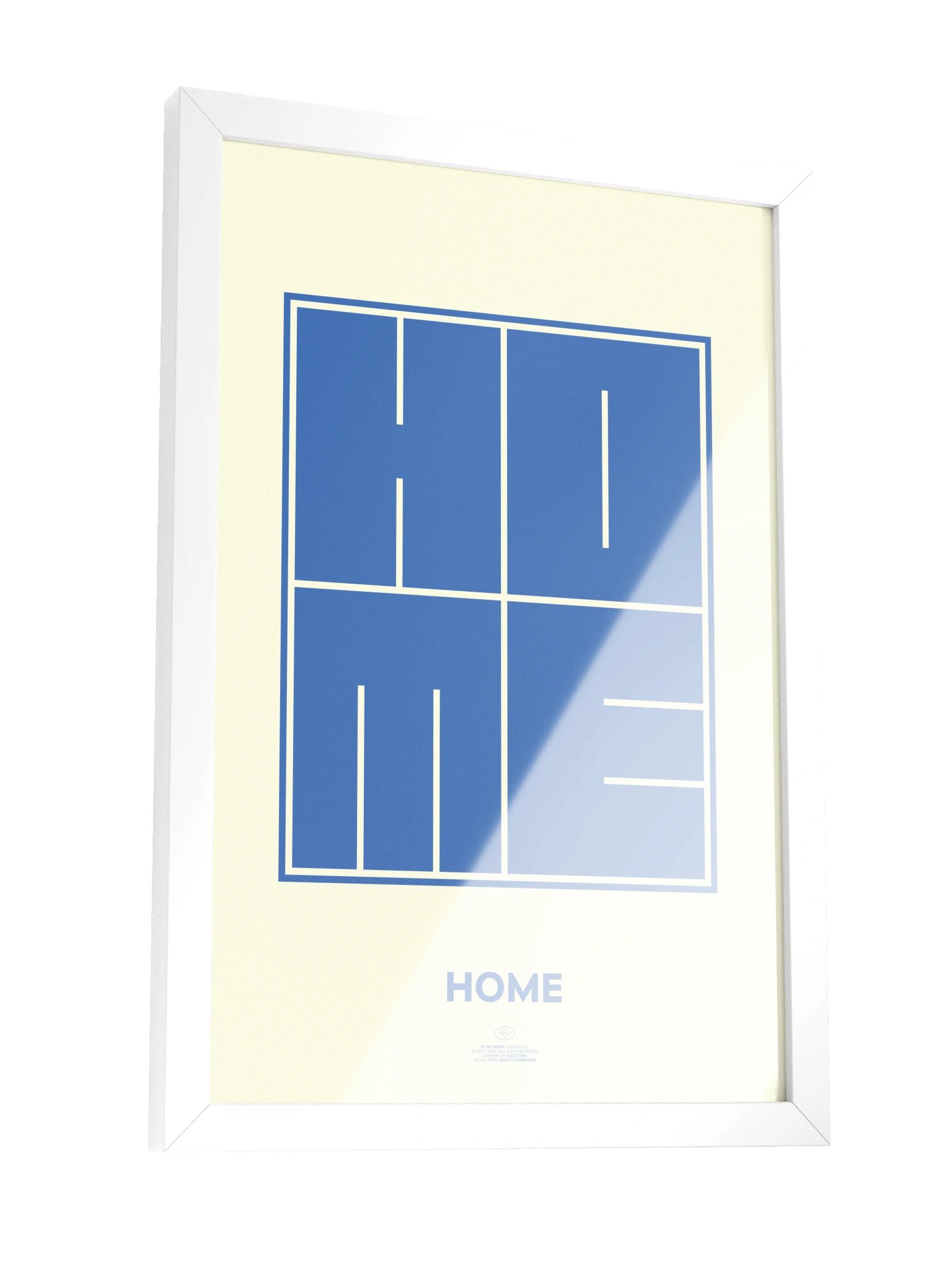 "HOME" Framed Poster product image (5)