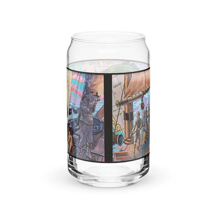 Poulsbo Maritime Glass Can product image (6)