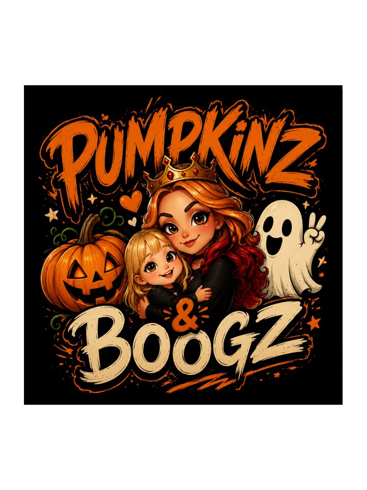 Pumpkinz & Boogz Kiss-Cut Sticker product image (1)