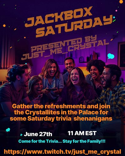 Jackbox Saturday In the Palace!! #Thankful #T.E.A.M. 2026, Gathered in the Glow Up of the Palace!! Time in the palace is alwa...
