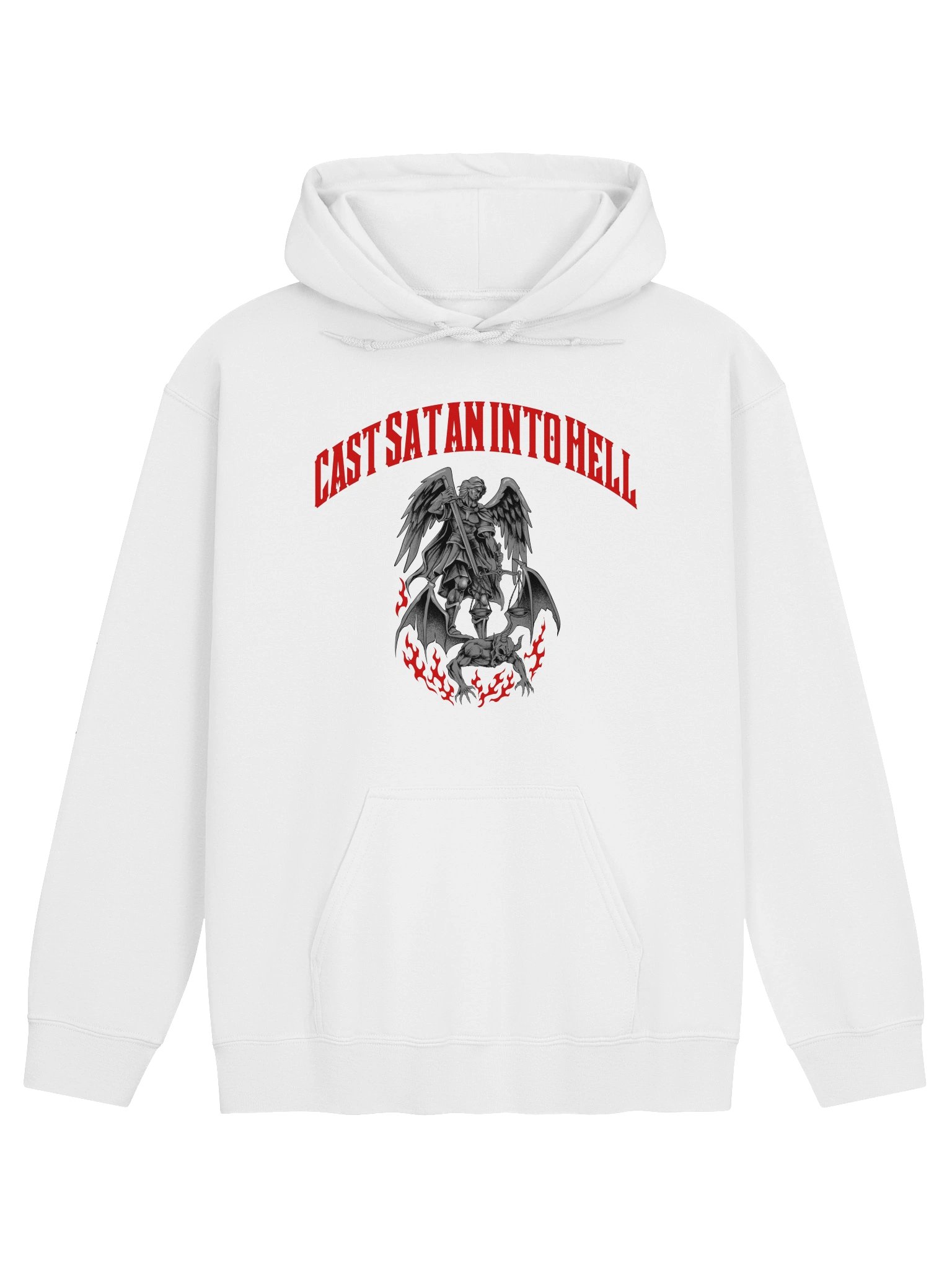 Cast Satan into Hell Metacore Saint Michael NEW - Hoodie front product image (1)