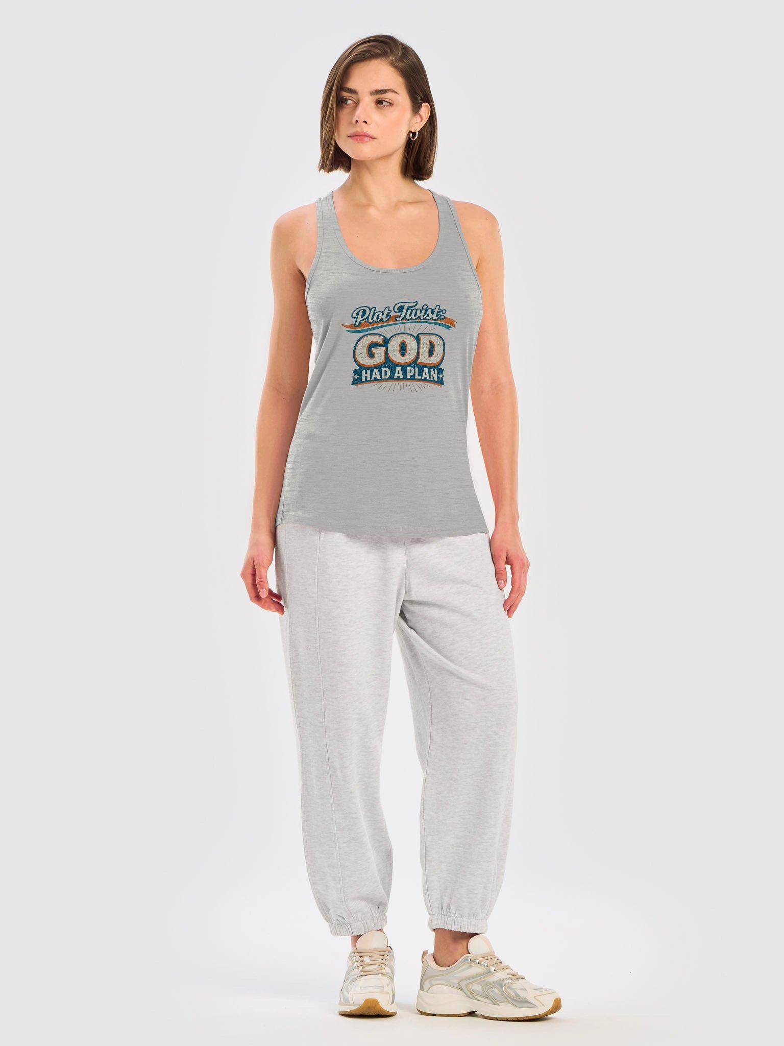 Plot Twist: God Had a Plan Racerback product image (23)