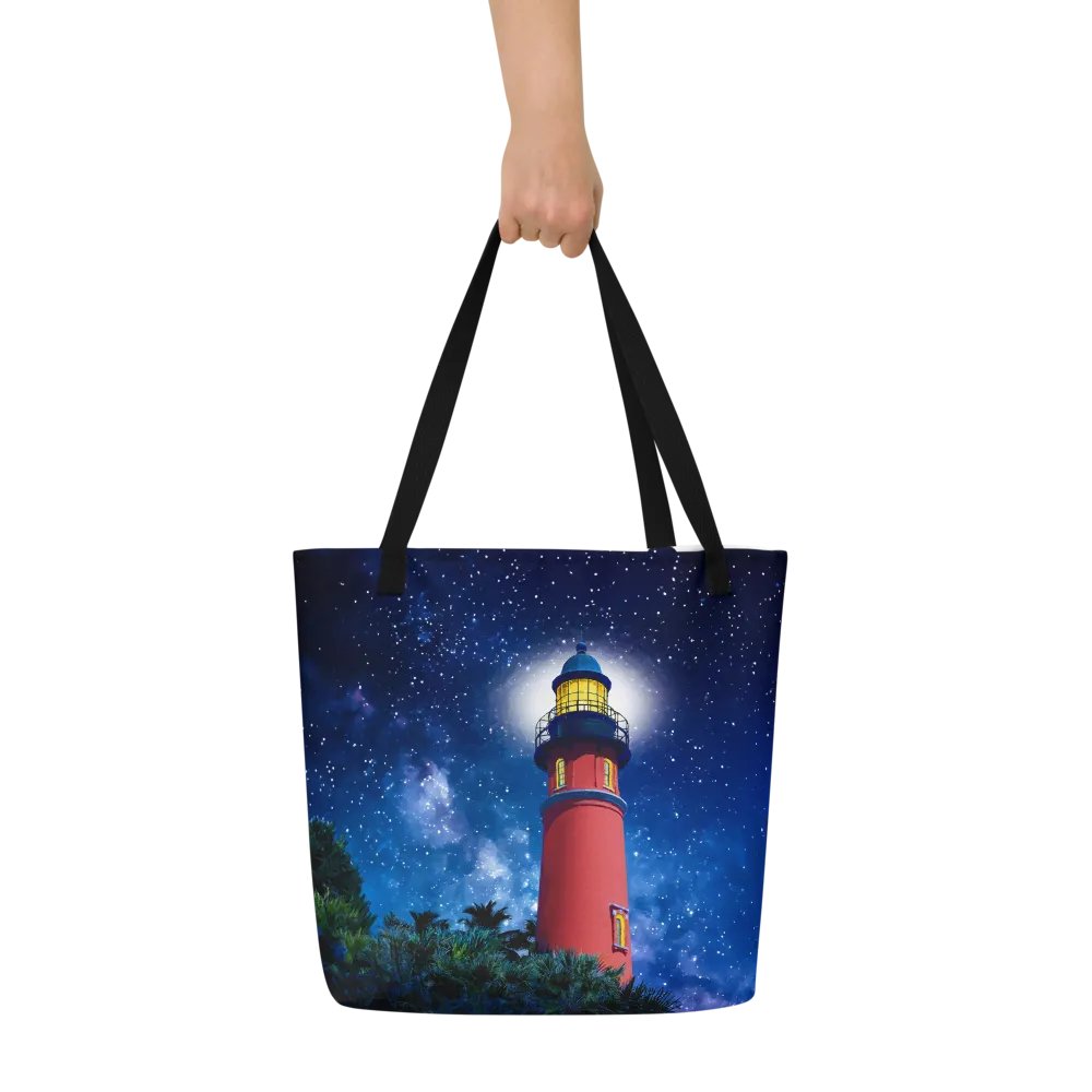 Ponce de Leon Inlet Lighthouse at Night Tote Bag product image (11)