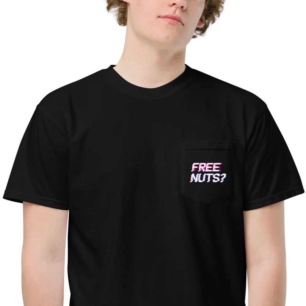 Free Nuts? Pocket Tee product image (9)