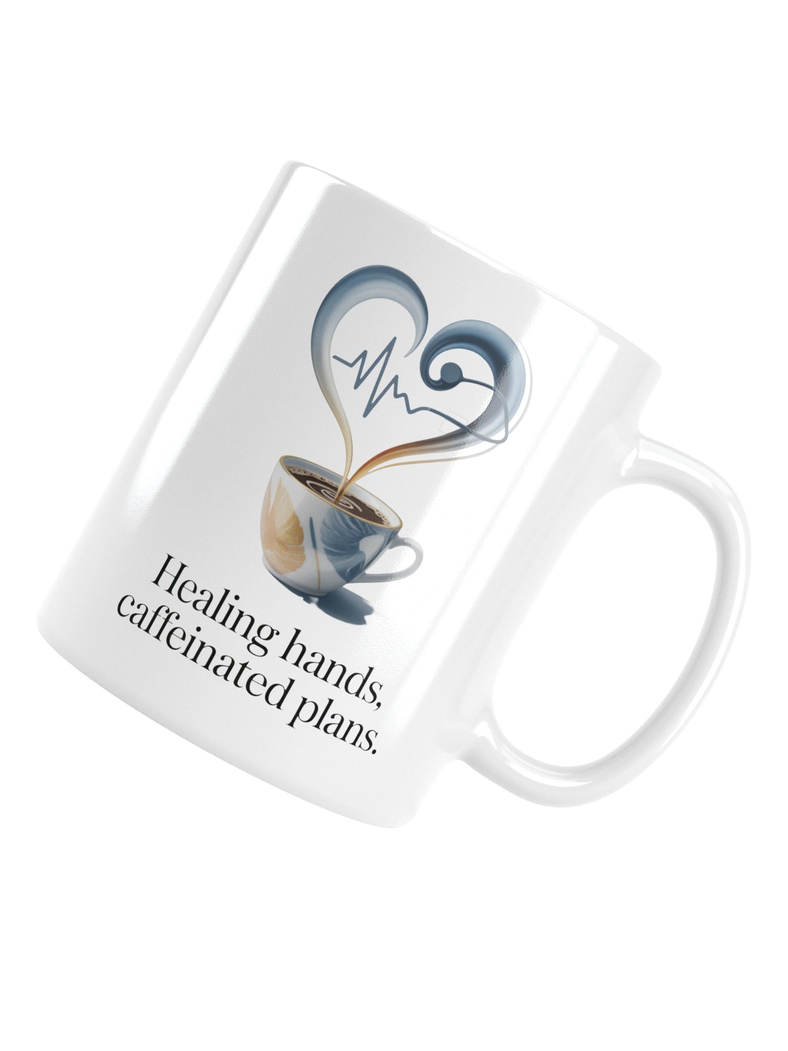 Healing Hands Caffeinated Plans Coffee Mug – Inspirational Doctor Gift product image (17)