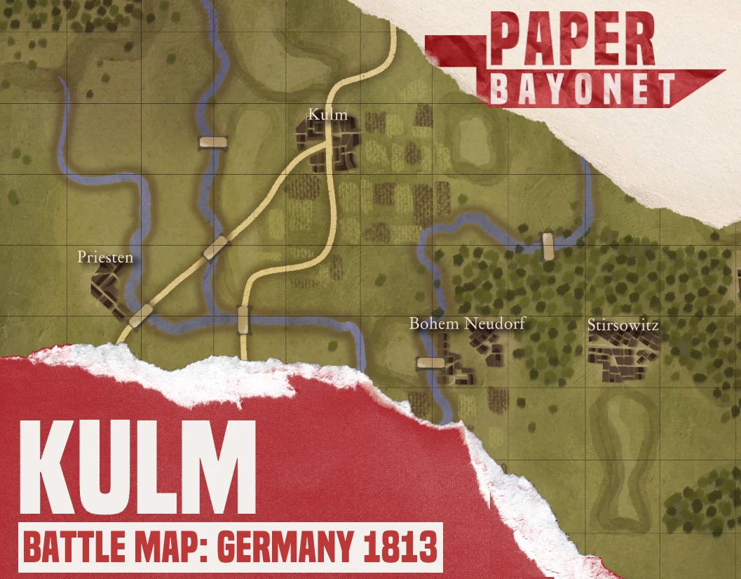 Kulm battle map. product image (1)