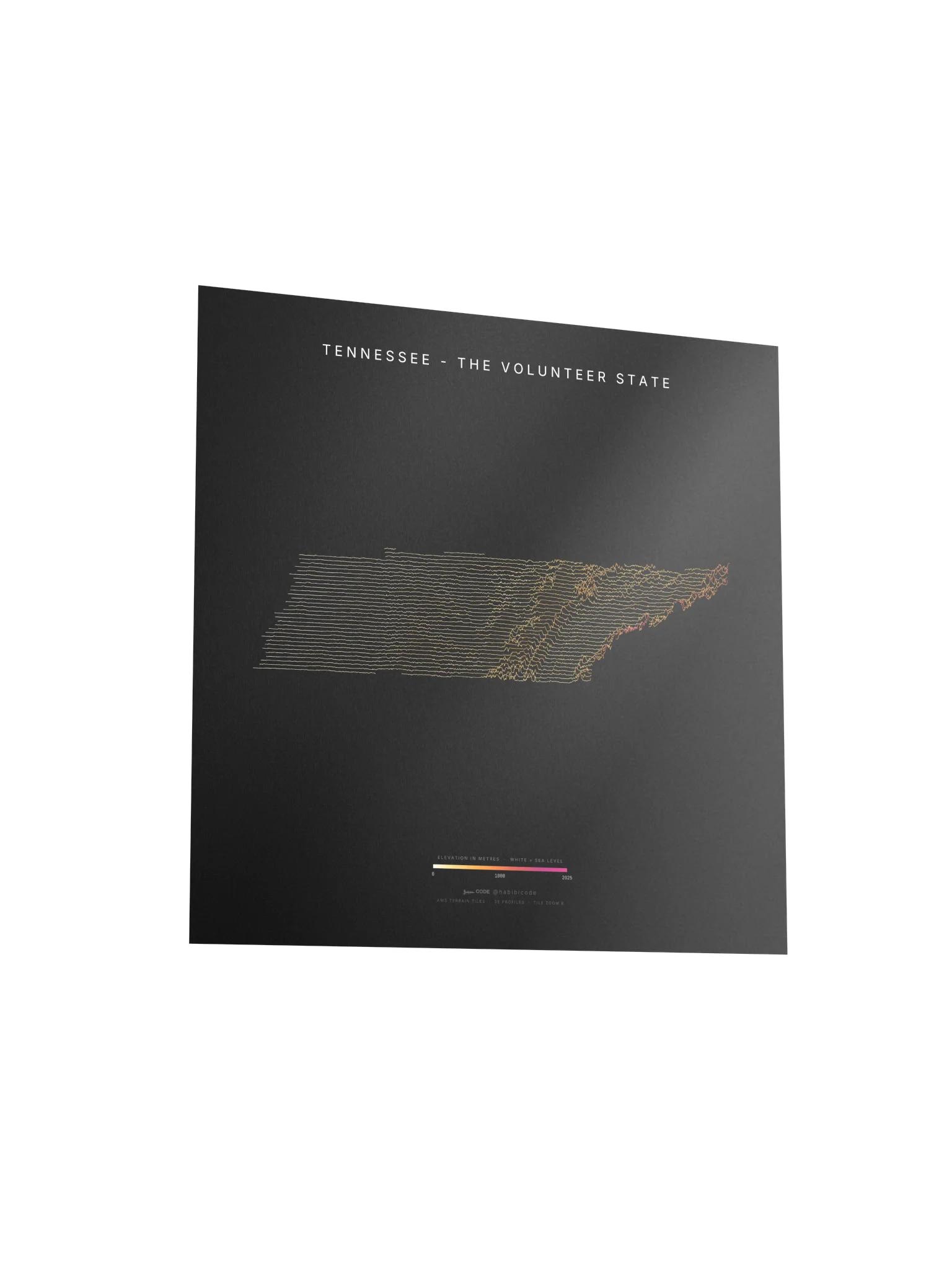 Ridgeline Poster - Tennessee product image (3)