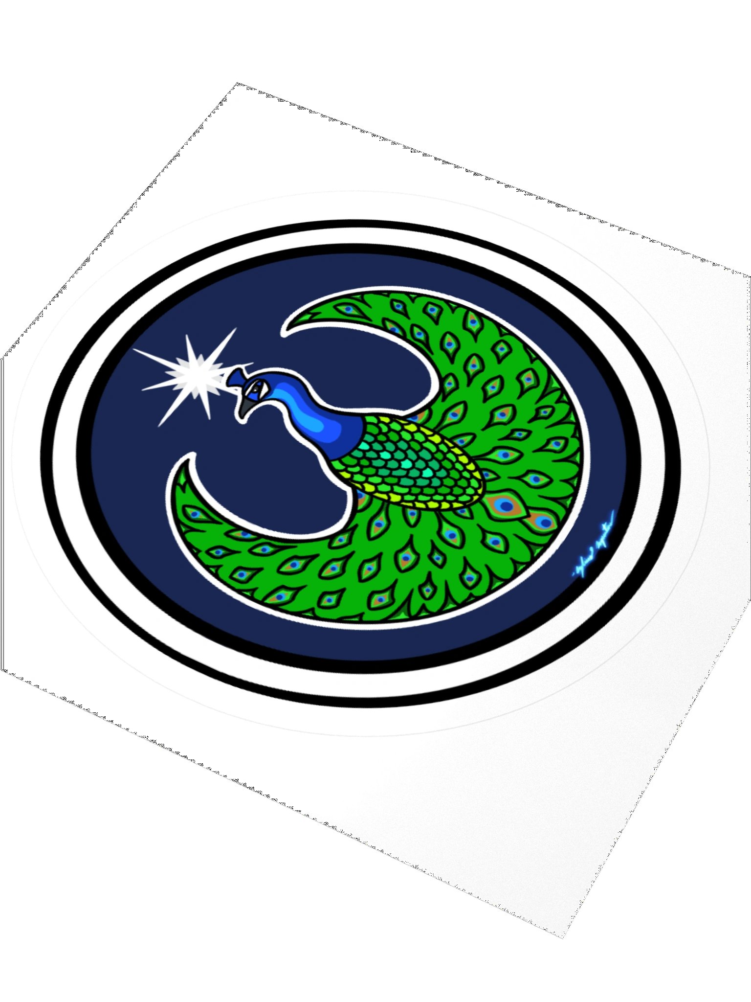 Peacock- Resistance, Pride (sticker) product image (3)