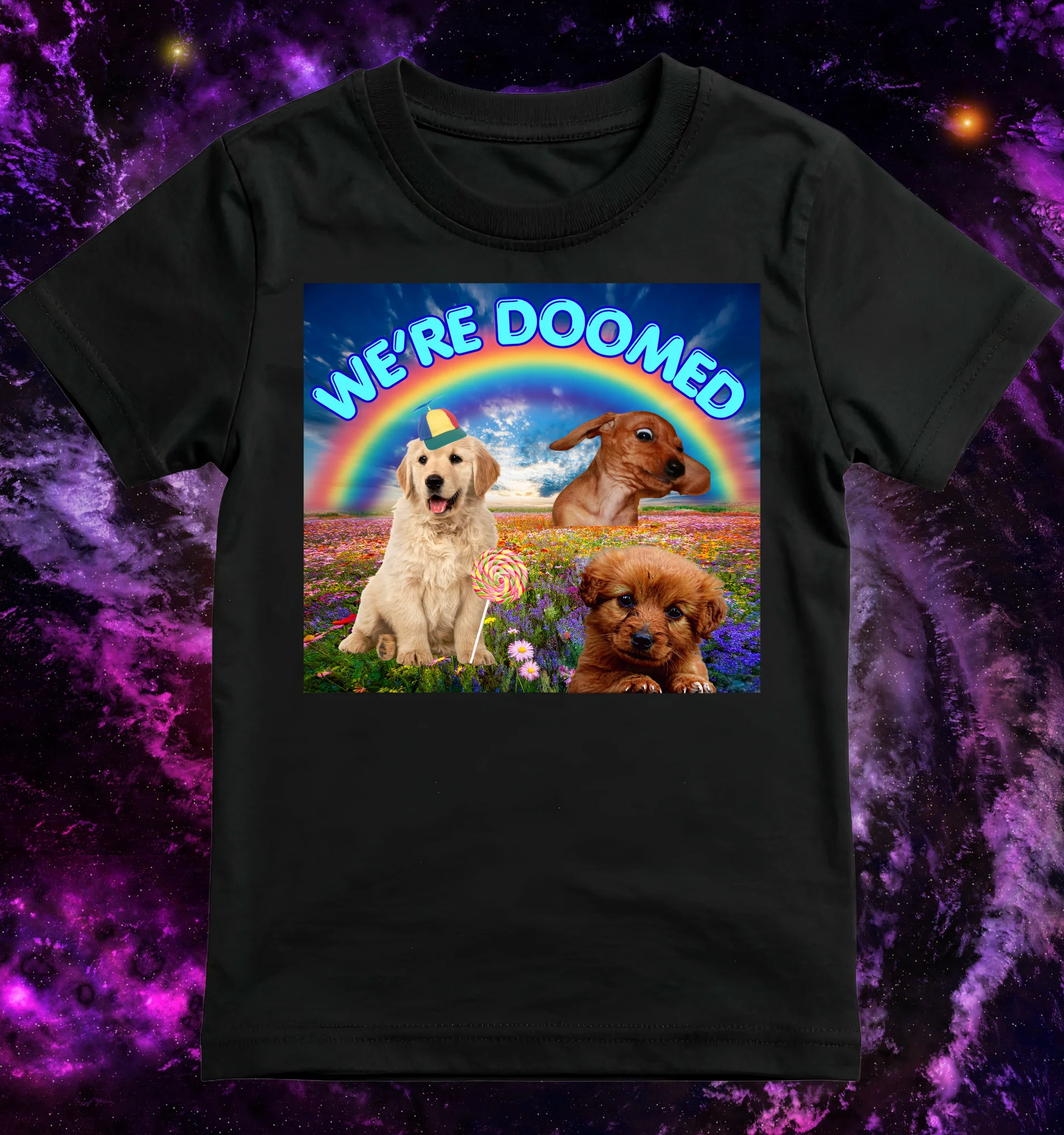 Doomed Pup Tee (Adult) product image (2)
