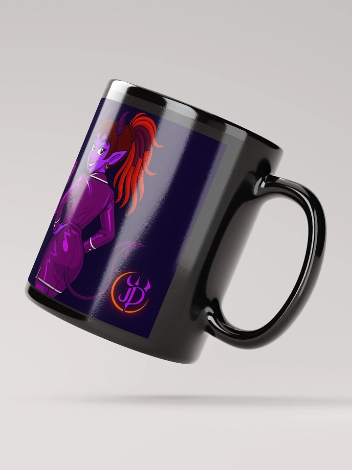 Too Much? Good. Mug – Jaz the Glam Demonette | Funny Queer Attitude Coffee Cup product image (3)