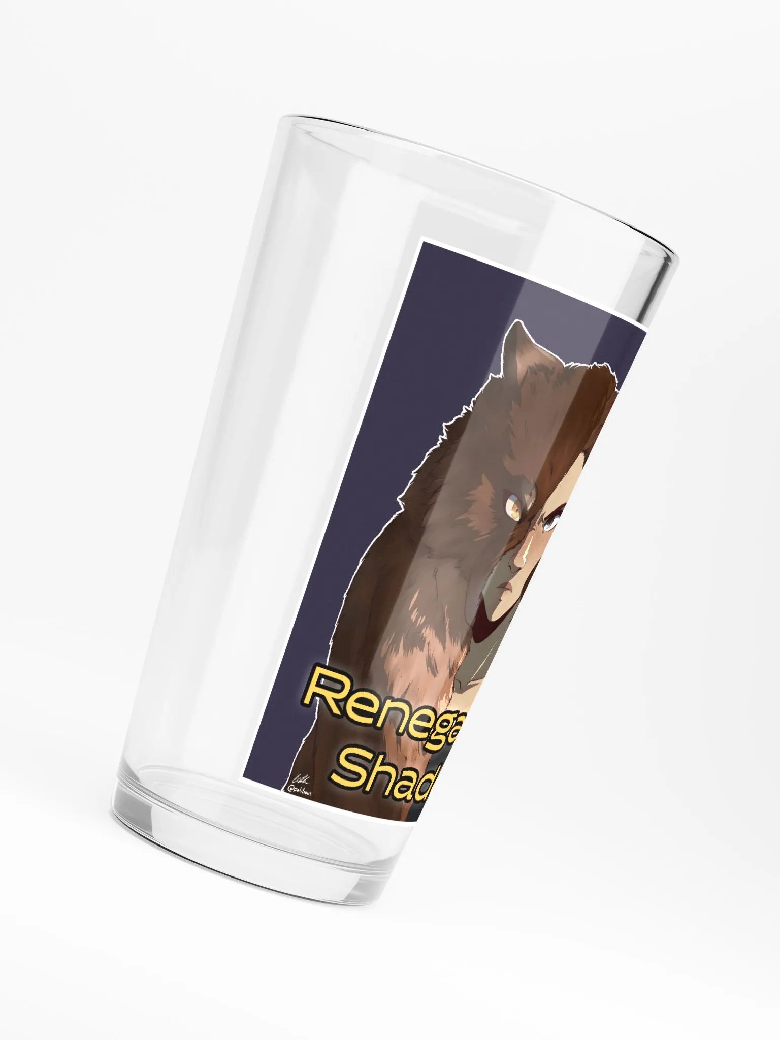 Renegade's Shadow Pint Glass product image (6)