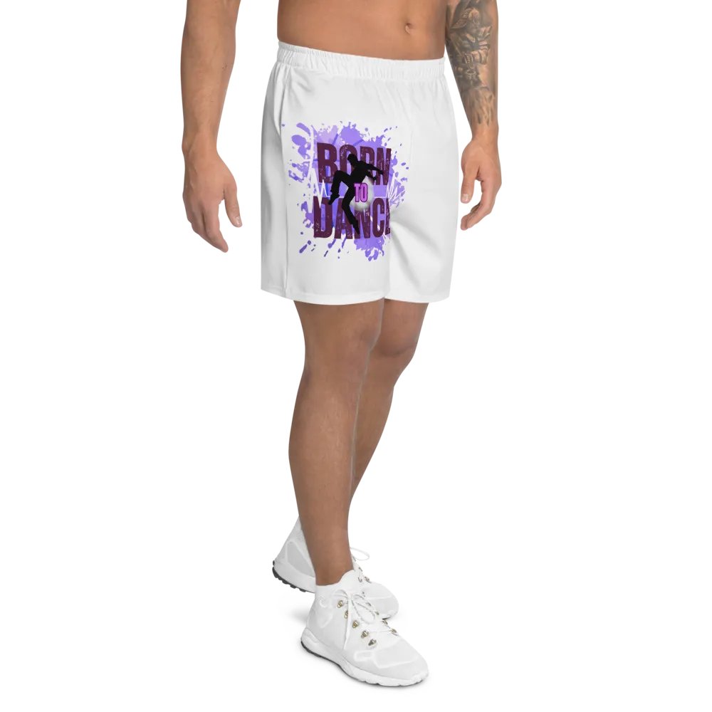 Born to Dance His Silhouette Splash Athletic Shorts product image (8)