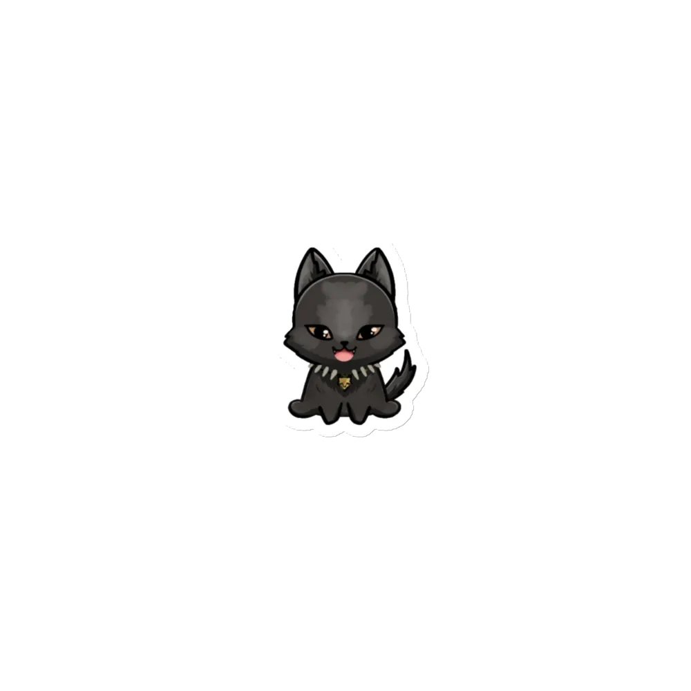 Chibi Wolf Magnet product image (1)
