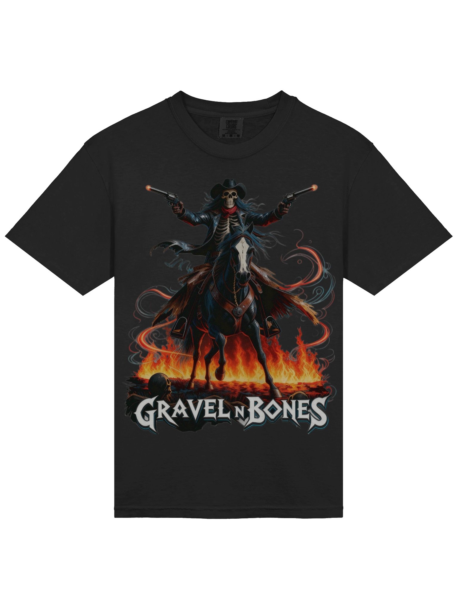Gravel N Bones – Hellfire Rider Tee product image (3)