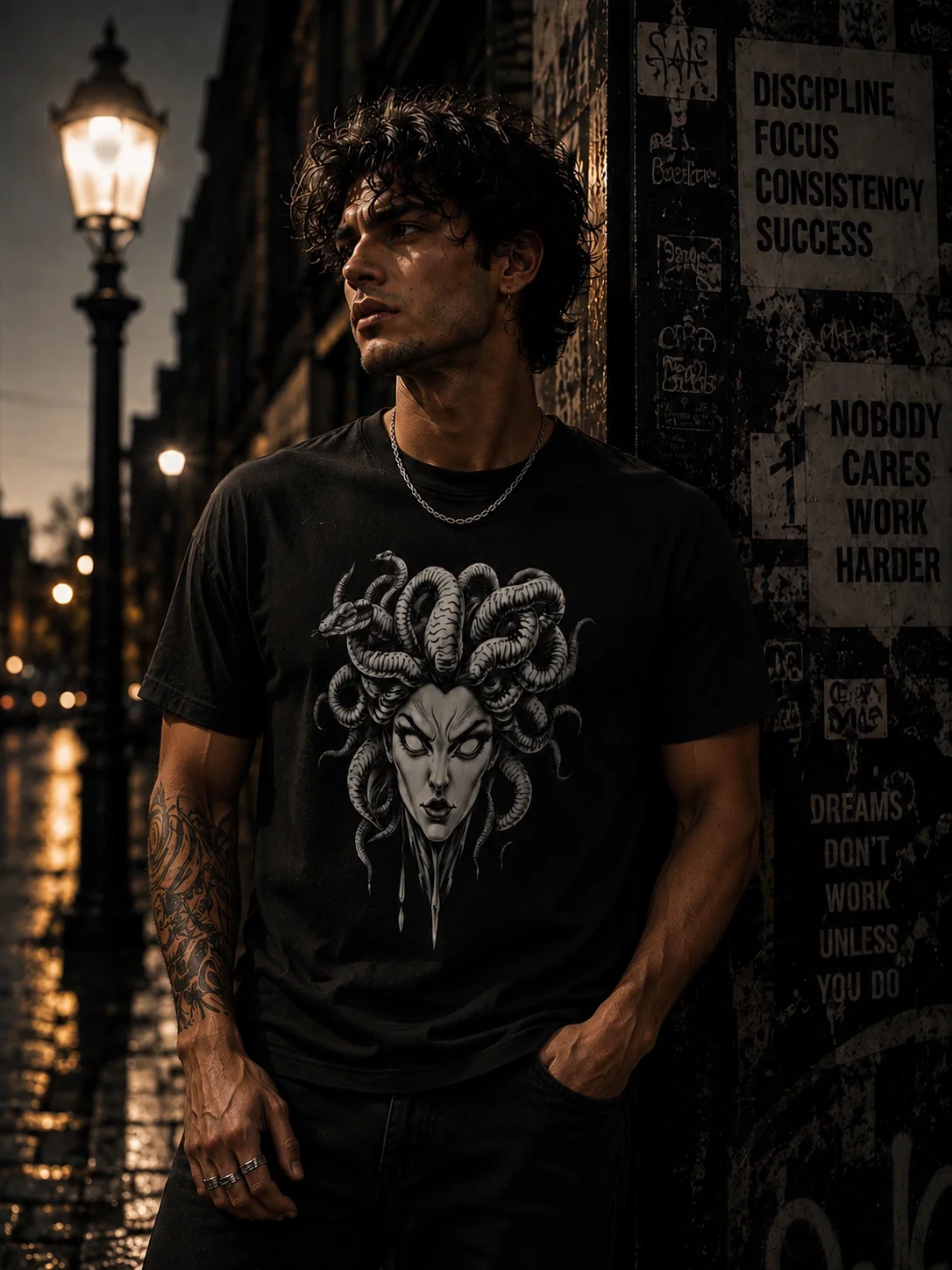Eternal Gaze Wearable Art T- Shirt product image (3)