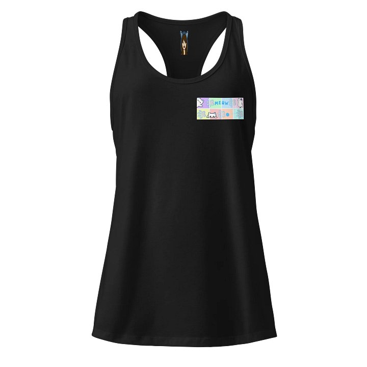 Frenchkittie Meow Madness Racerback Tank product image (1)