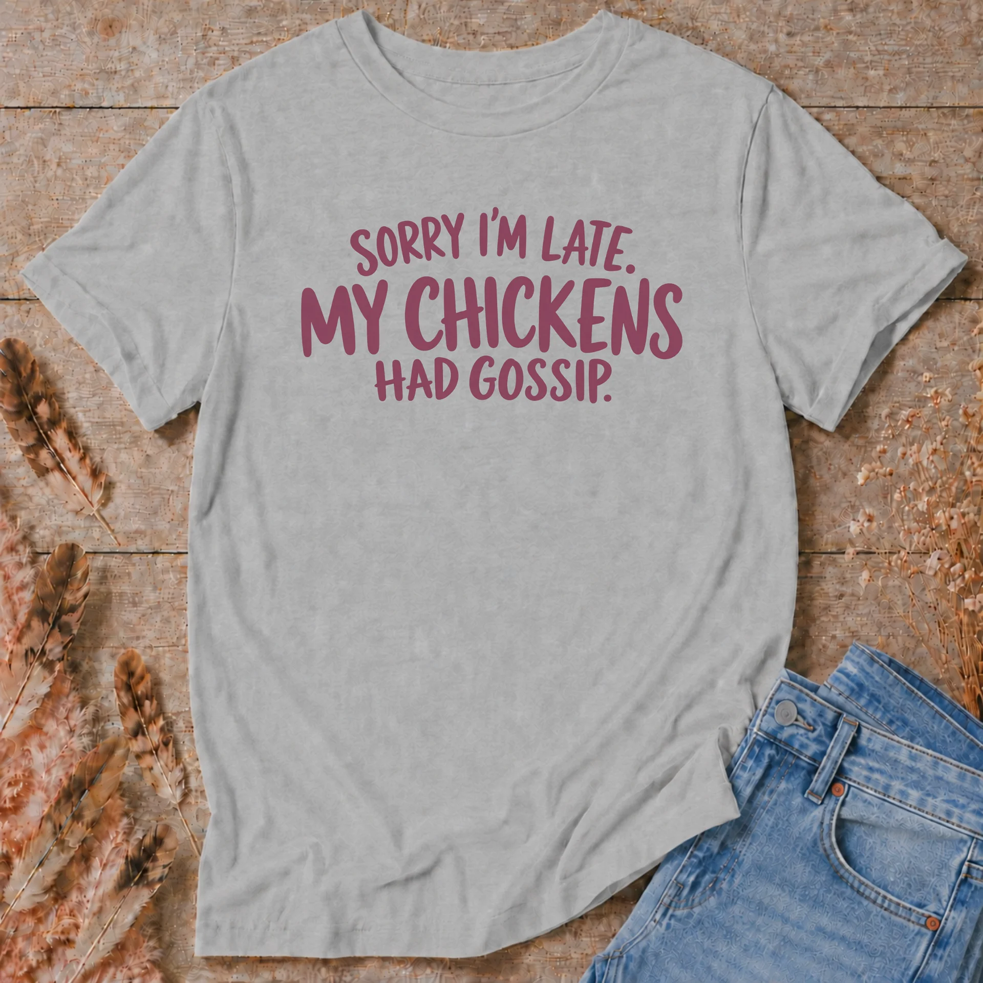 The Chickens Had Gossip T-Shirt product image (1)