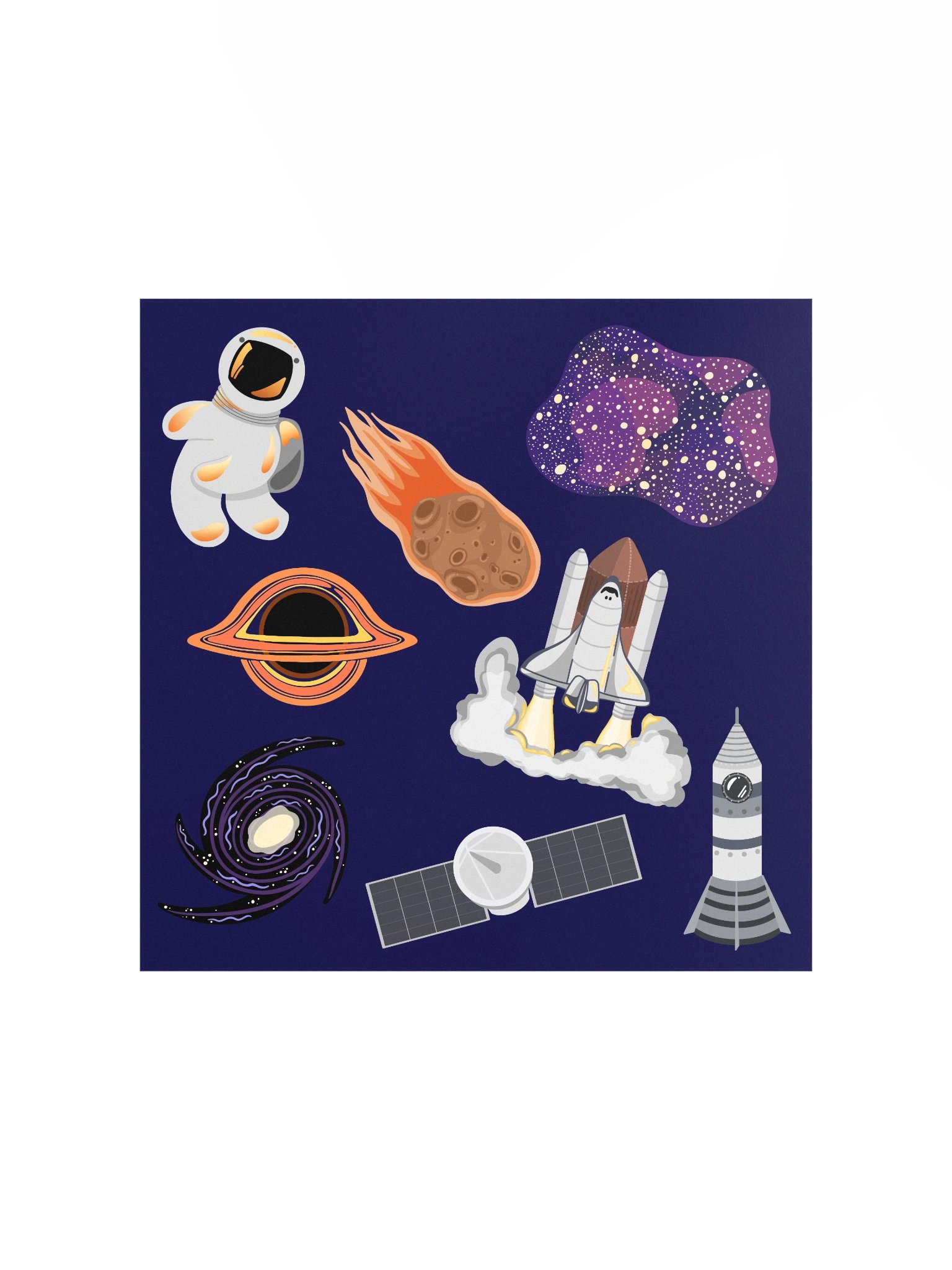 Space Explorer Poster product image (1)