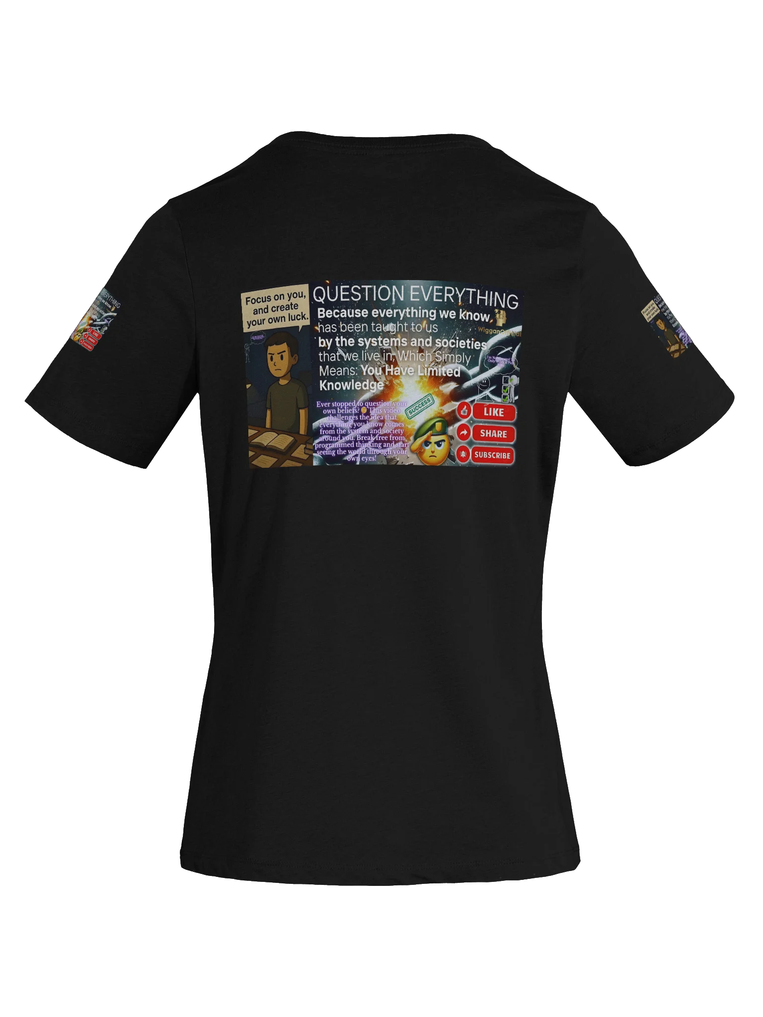 WigganOfficial Question Everything Women's Relaxed T-Shirt product image (8)