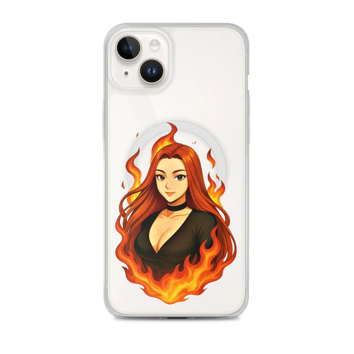 MagSafe® Clear Case for iPhone® Flame product image (2)