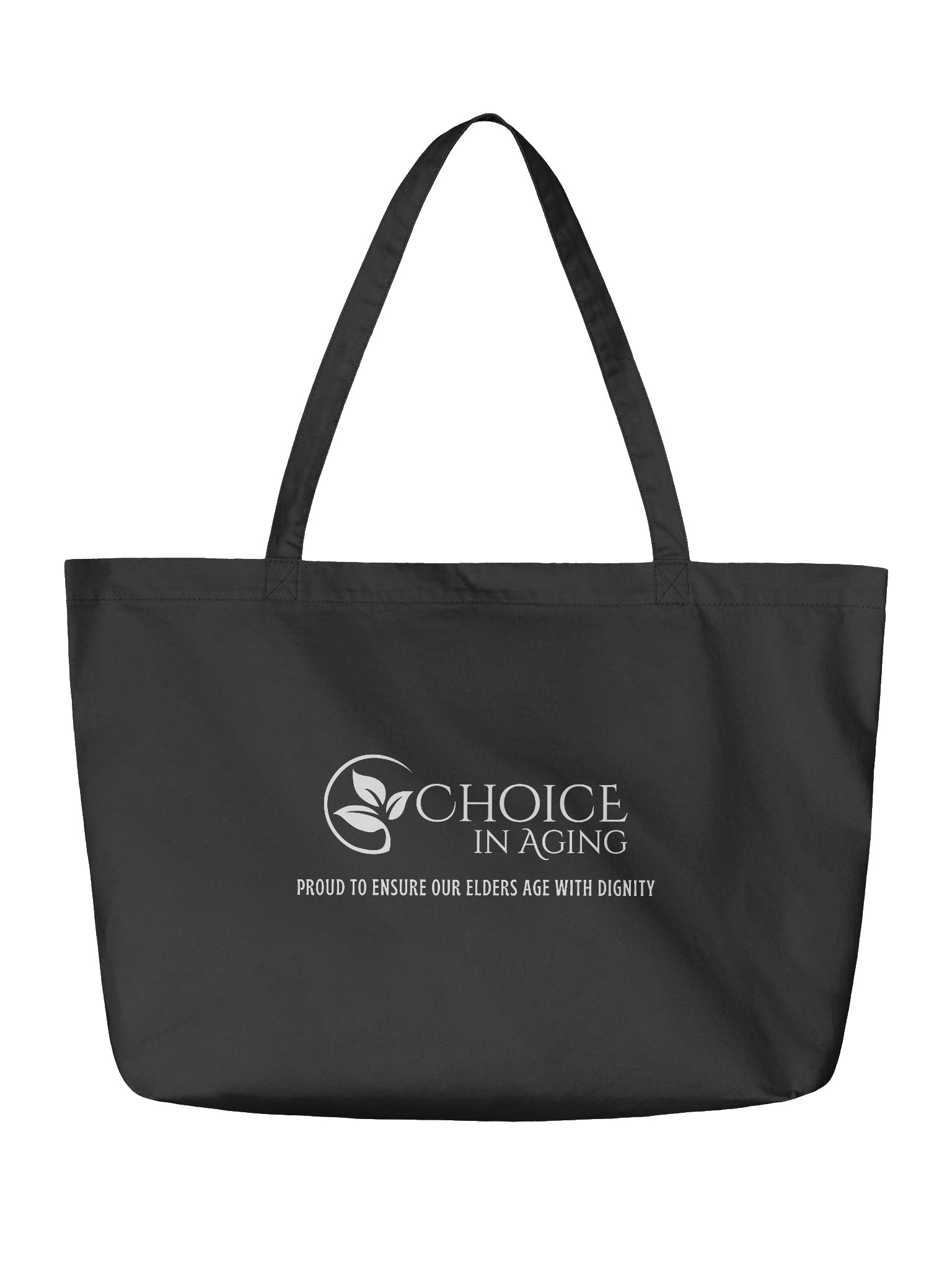 Eco-Friendly Organic Cotton Tote by Econscious - "Age Out Loud" (Choice in Aging Variant) product image (2)