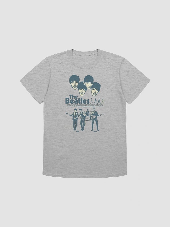 The Beatles Vintage Illustration T-Shirt | Retro Classic Rock Band Graphic Tee product image (1)