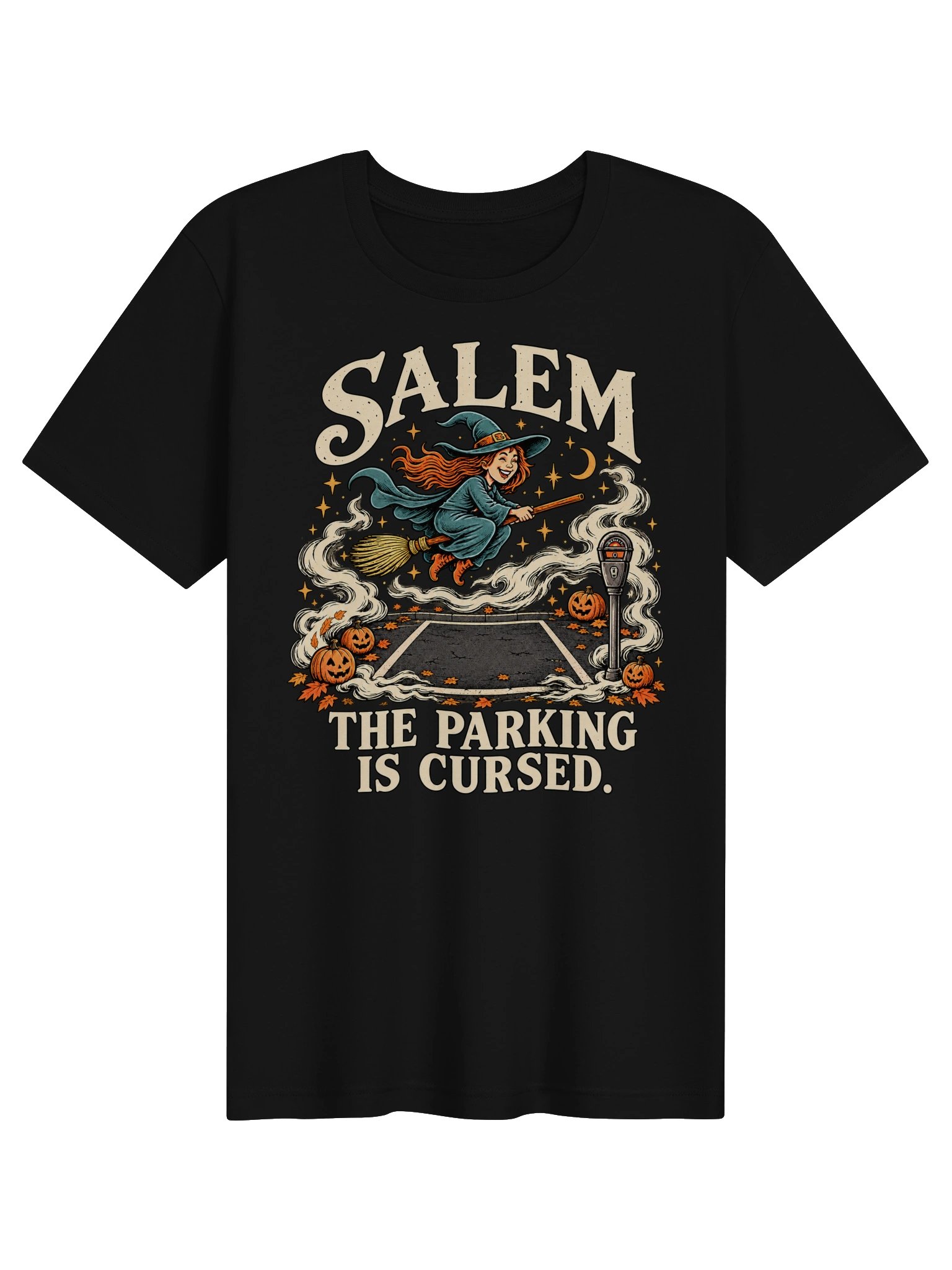 Salem: The Parking Is Cursed Tee product image (1)