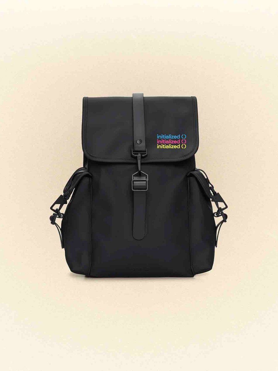 Initialized LP Backpack (Black) product image (1)
