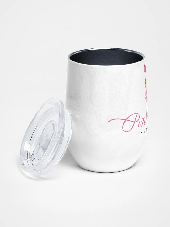 Pink Bow Wine Tumbler product image (2)