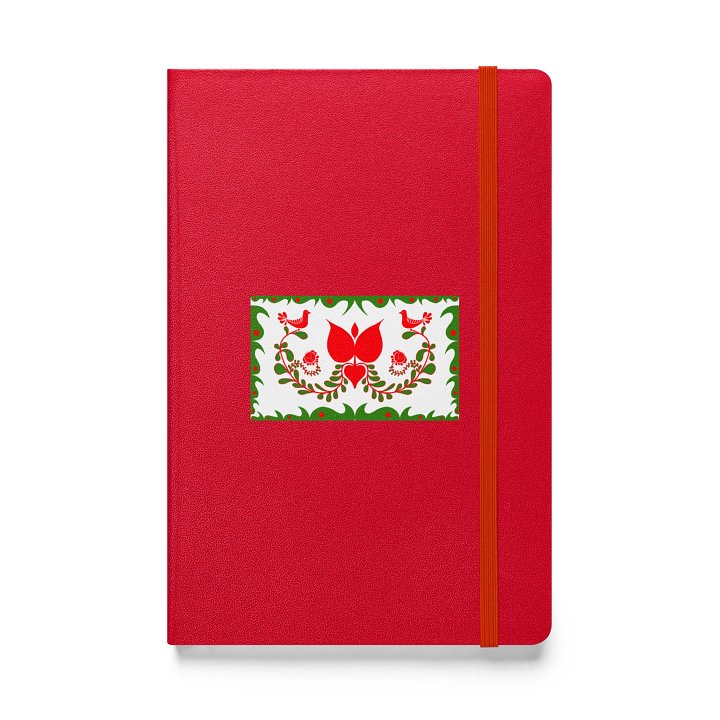 Hungarian Folk Art Flora Hardcover Journal product image (1)