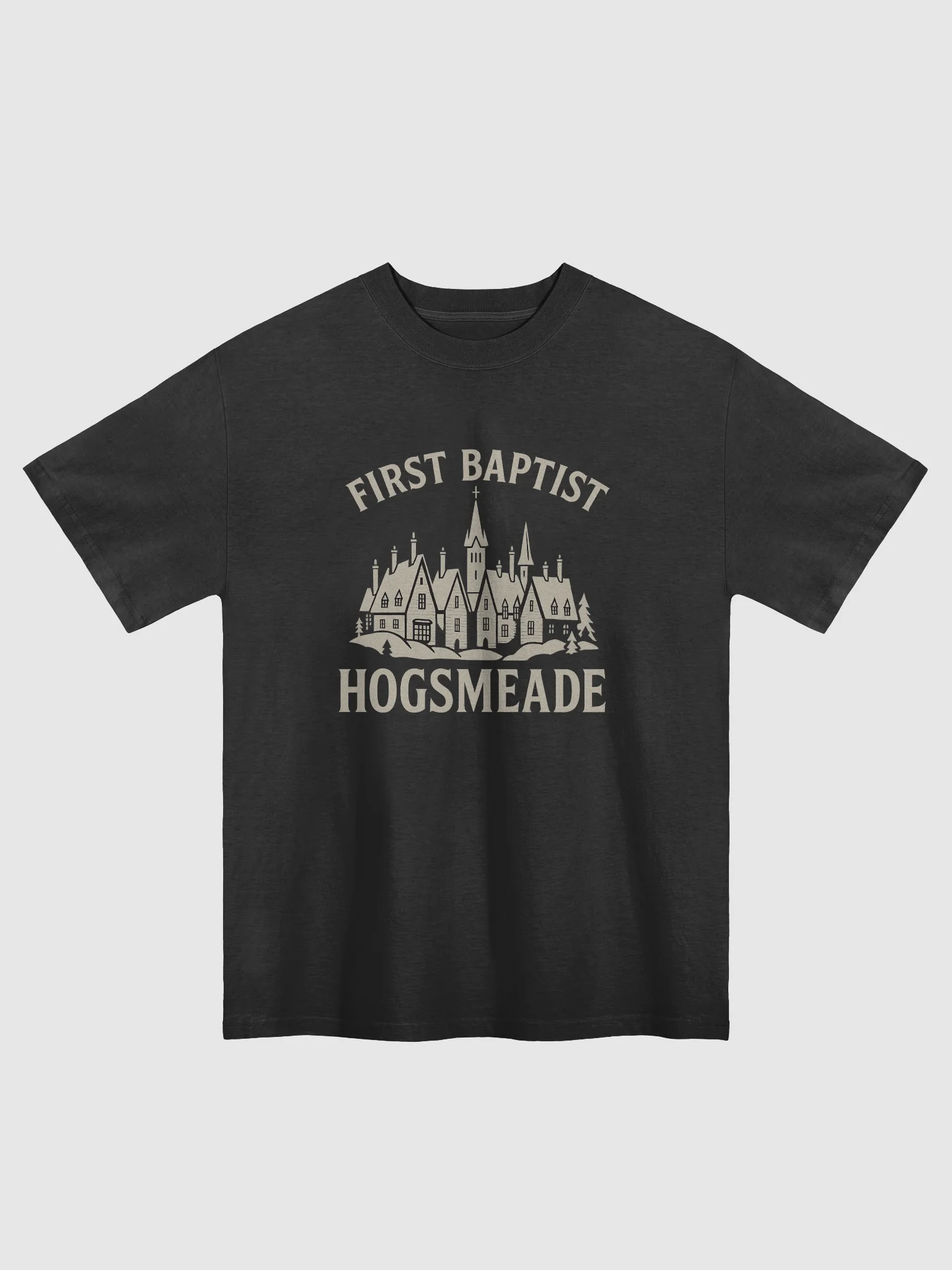 First Baptist Hogsmeade, Faded Over-sized product image (1)