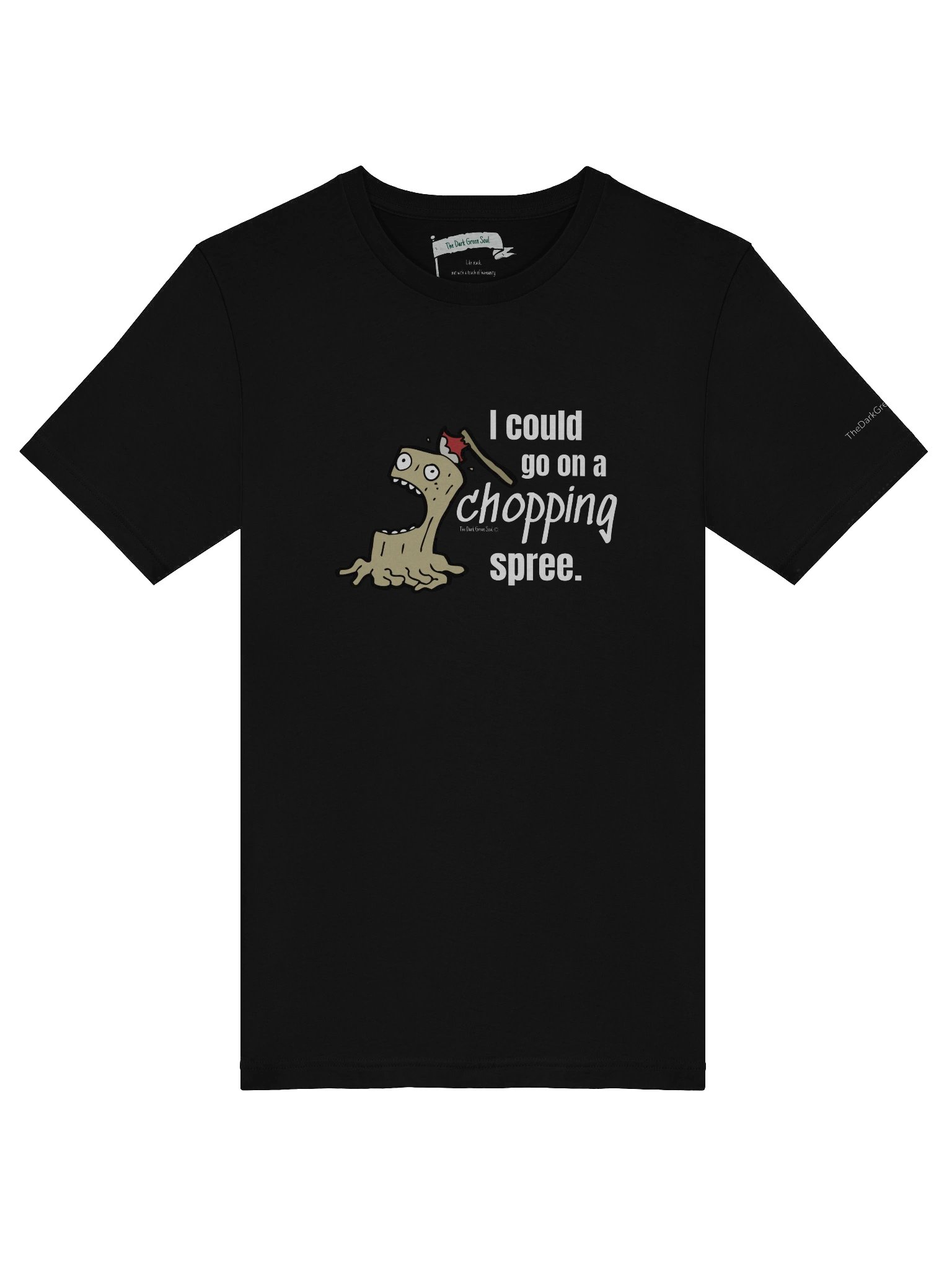 Chopping Spree White - Crewneck Tee product image (11)