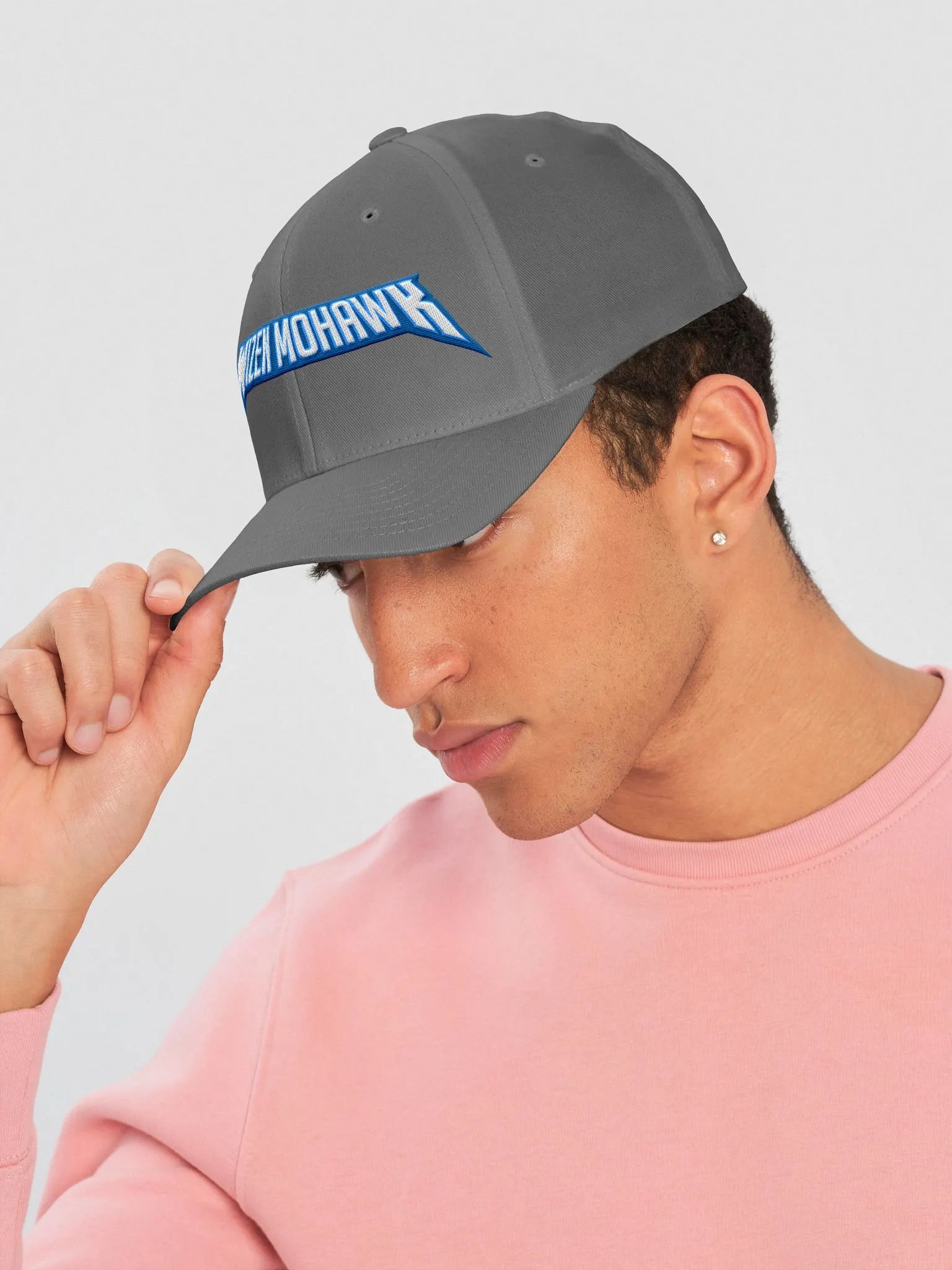 Fitted Hat (Grey) product image (6)