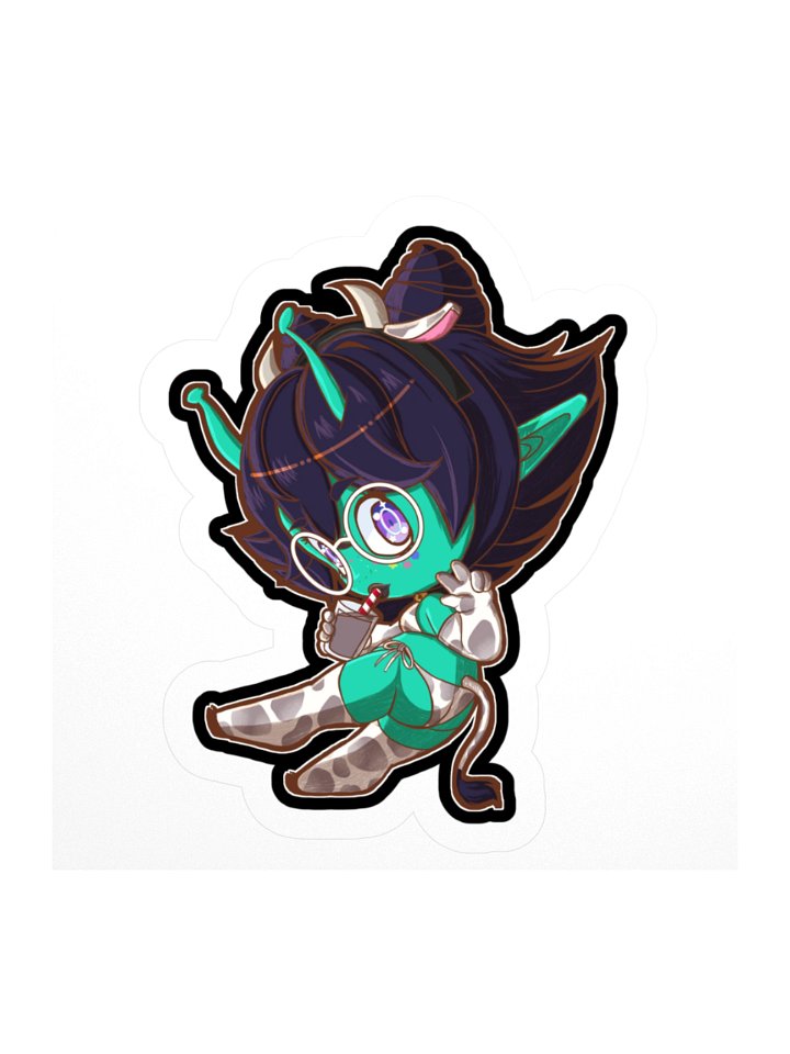 Got Milk Chibi Kiss-Cut Sticker Chocolate Milk Edition product image (2)