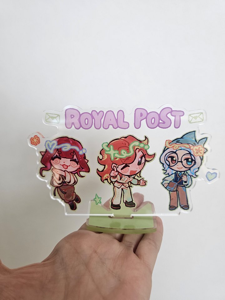 Royals SMP Acrylic Stand (The Royal Post) product image (2)