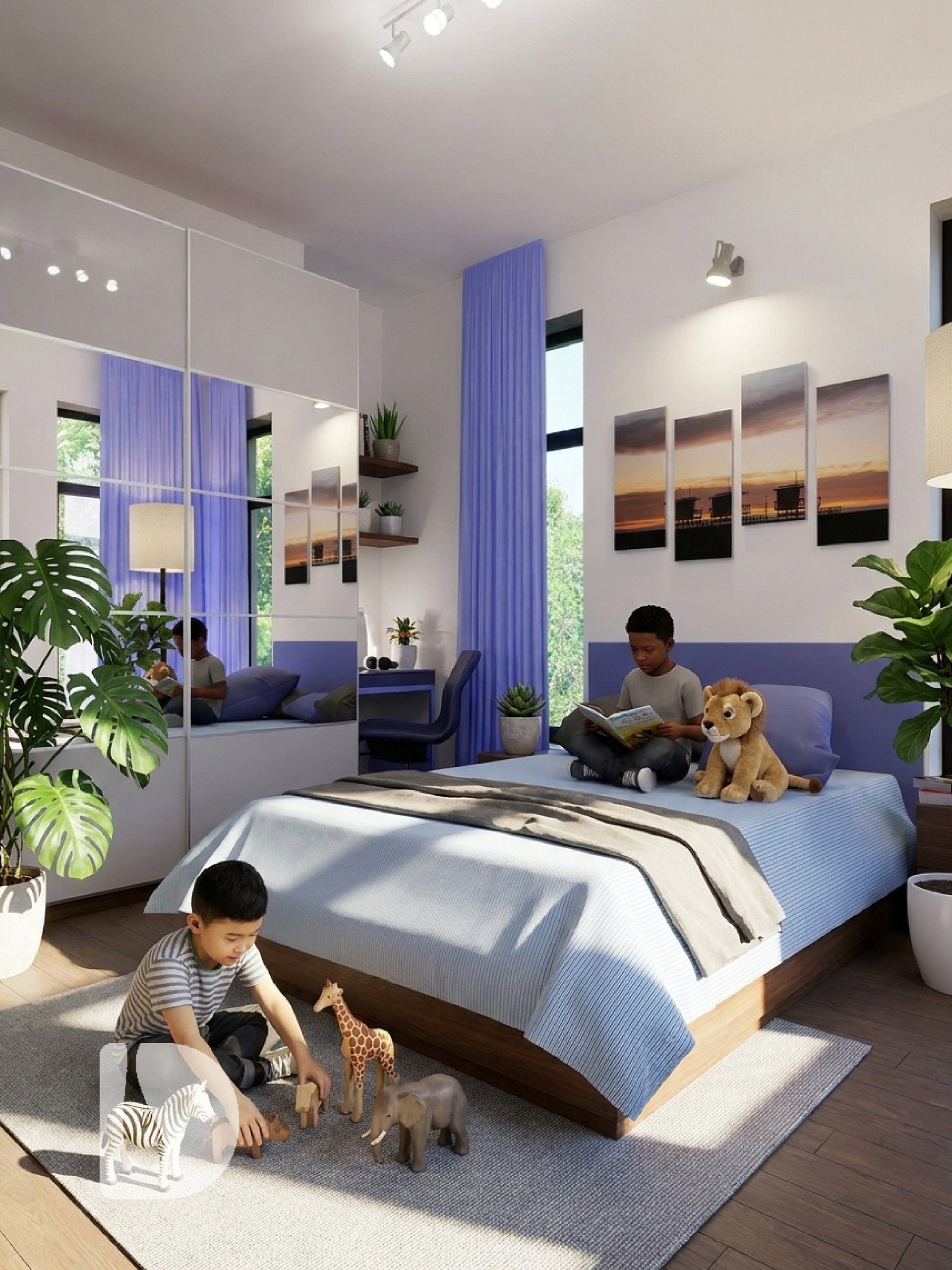 Architectural Drawings – 3 Bedroom 3 Bathroom House | DA33201B product image (7)