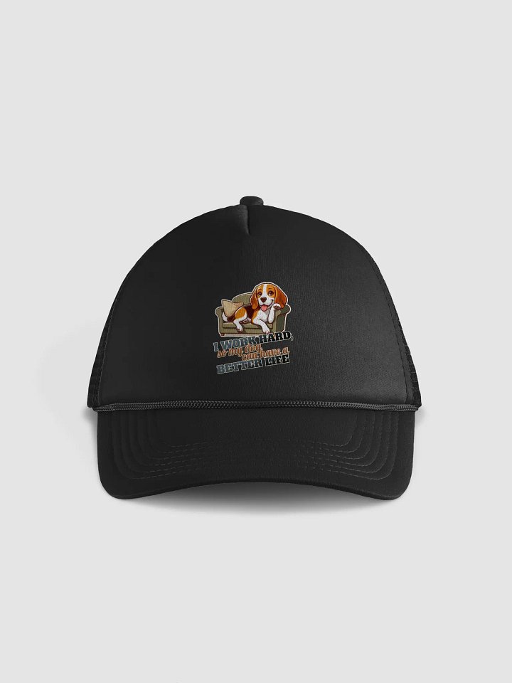 Work Hard - Beagle Sofa - Cap product image (1)