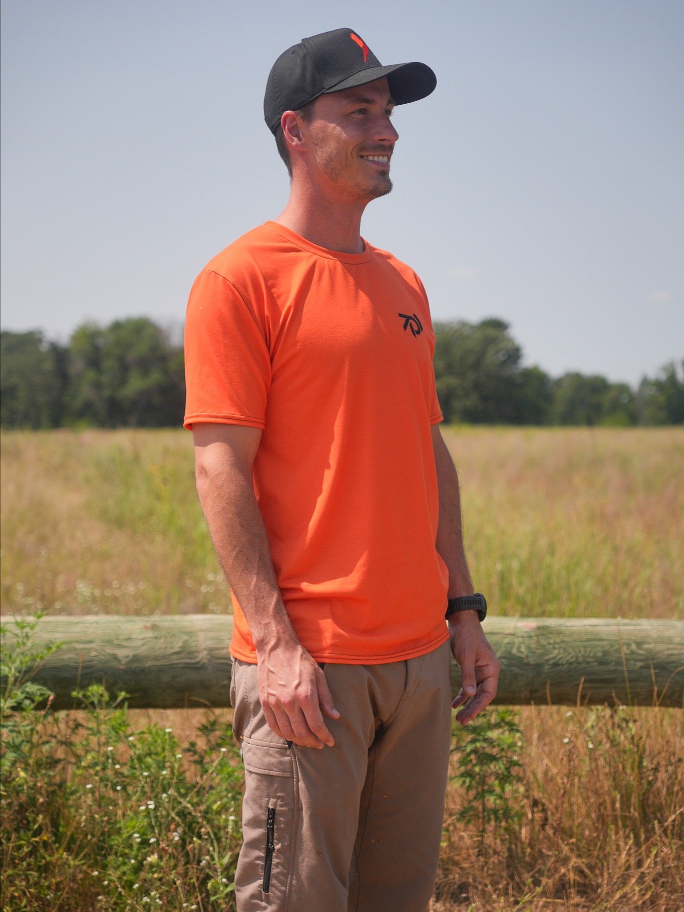 Blaze Orange RDR Performance Upland Hunting Shirt product image (2)